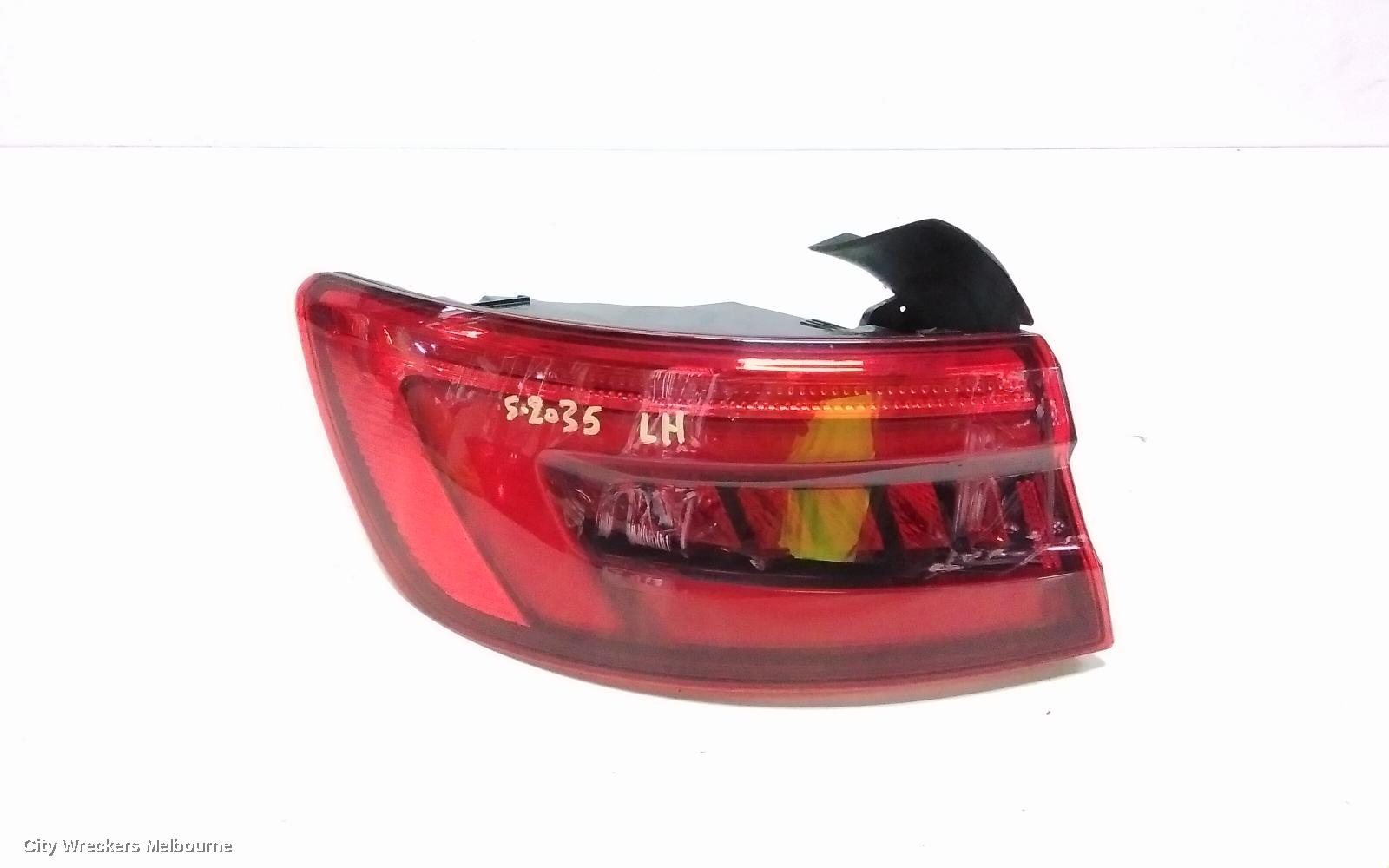 AUDI A4 LEFT TAILLIGHT, B9 8W, SEDAN, 10/2015 - 11/2020