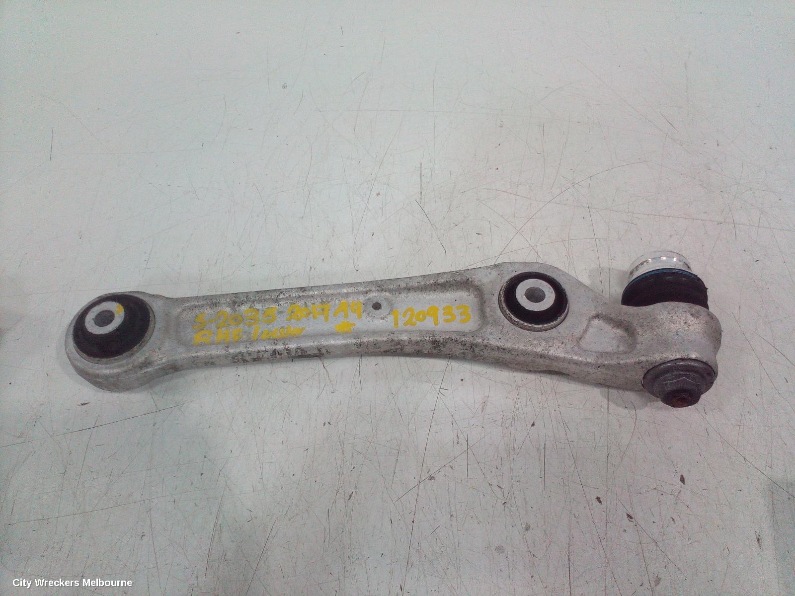 AUDI A4 RIGHT FRONT LOWER CONTROL ARM, FRONT, STRAIGHT TYPE, B9 8W, 10/2015 ONWARDS