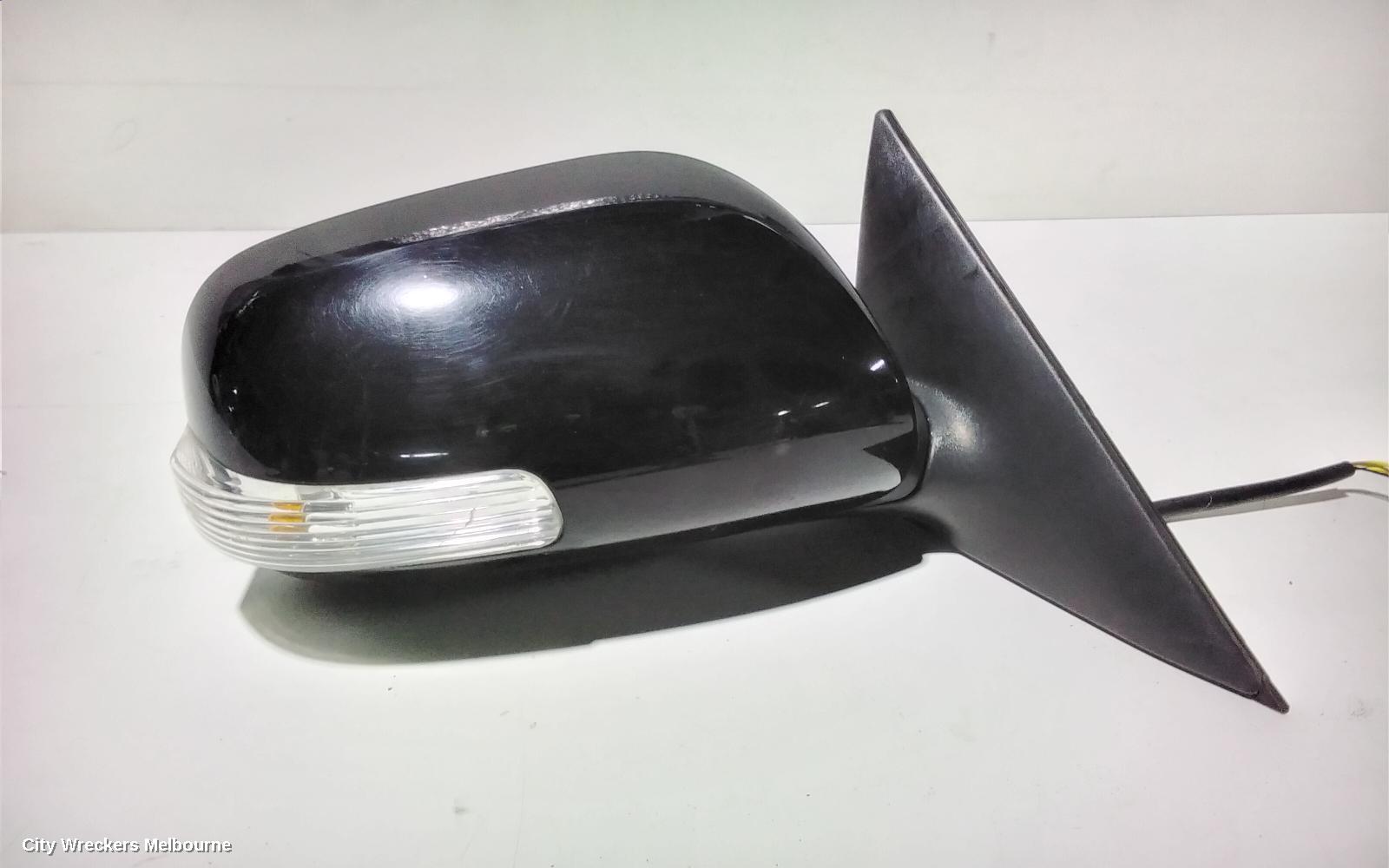 TOYOTA AURION RIGHT DOOR MIRROR, GSV40R, PRESARA/SPORTIVO ZR6, 08/2009 - 03/2012