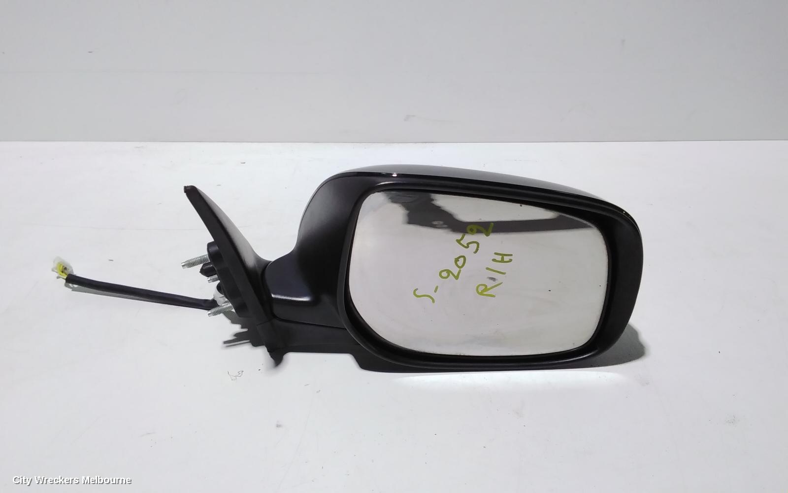 TOYOTA AURION RIGHT DOOR MIRROR, GSV40R, PRESARA/SPORTIVO ZR6, 08/2009 - 03/2012