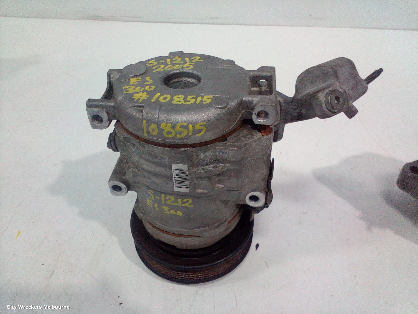 LEXUS ES300 (92-05) A/C COMPRESSOR, MVC30, 3.0, PETROL, 1MZ, 10/2001 - 12/2005