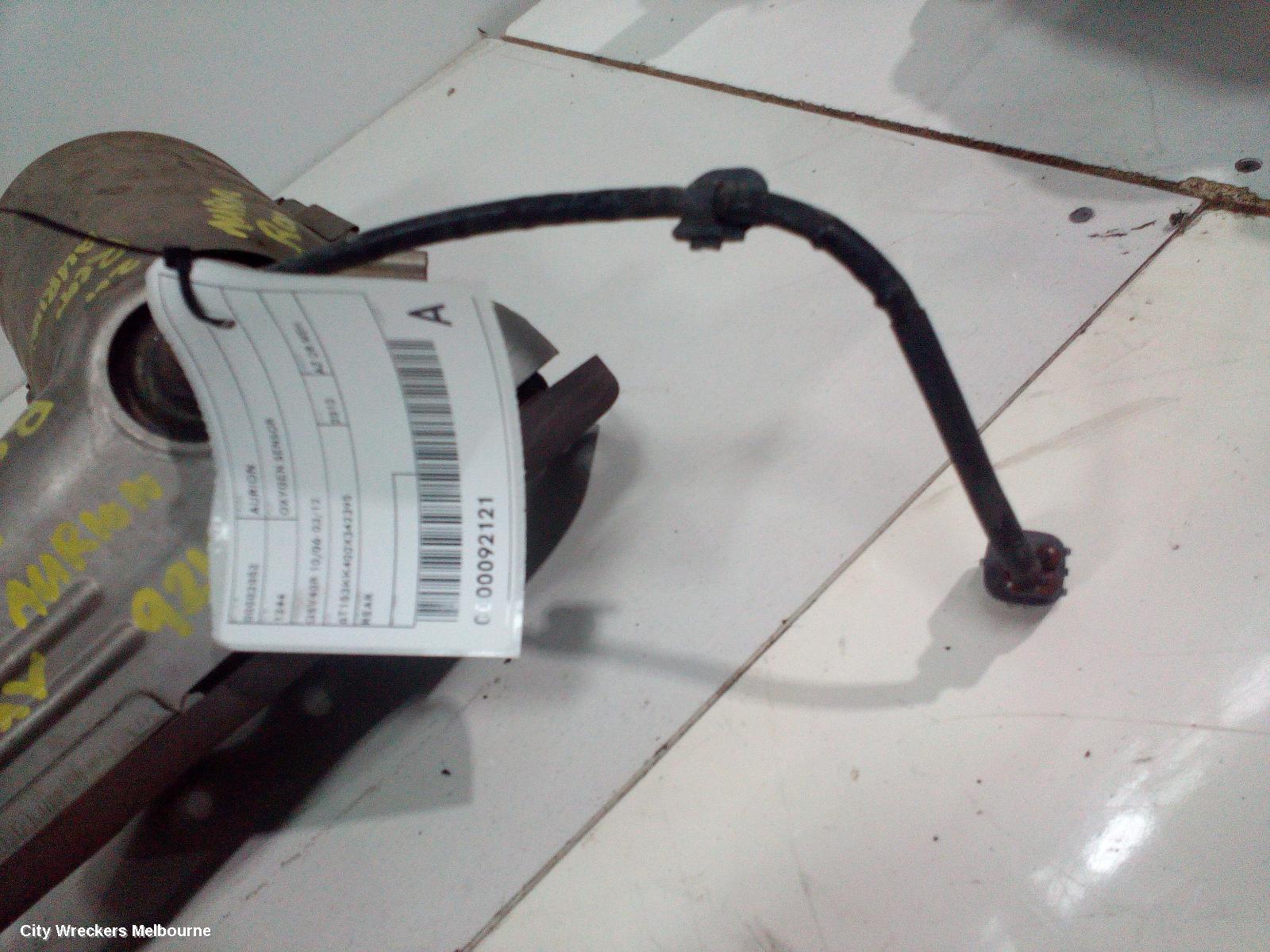 TOYOTA AURION OXYGEN SENSOR, GSV40R 10/2006 - 03/2012