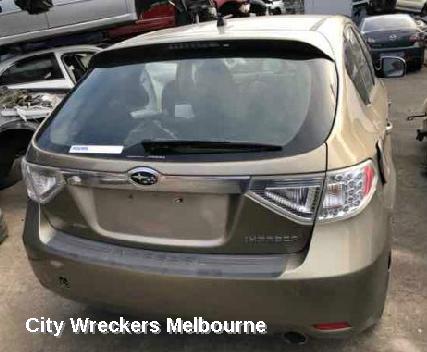 SUBARU IMPREZA LEFT TAILLIGHT, G3, HATCH, IN BODY, 04/2007 - 11/2011