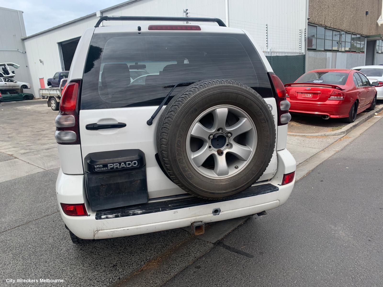 TOYOTA PRADO AXLE, 120 SERIES, LH REAR, ABS TYPE, 02/2003 - 10/2009
