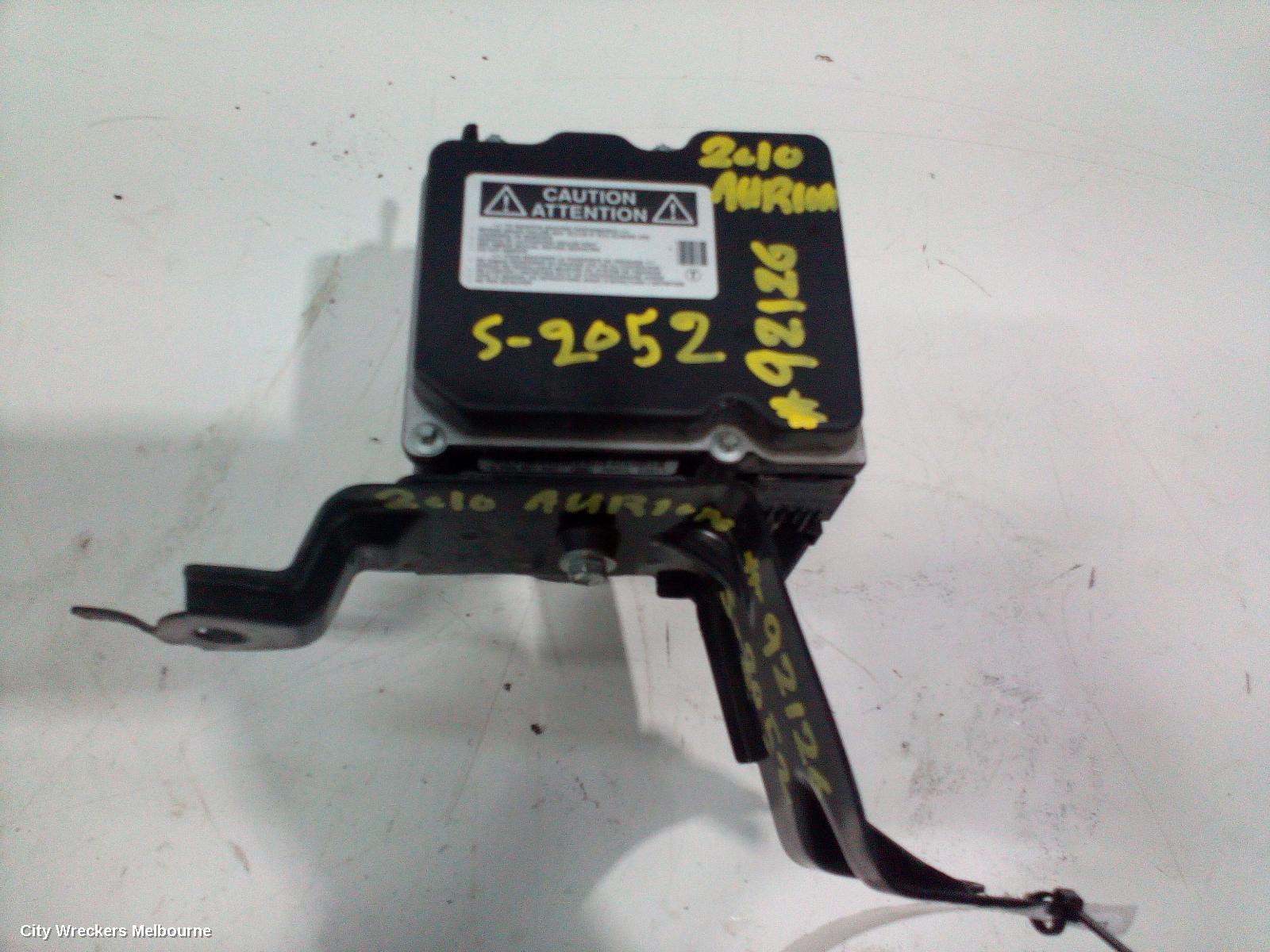 TOYOTA AURION ABS PUMP/MODULATOR, GSV40R, 10/2006 - 03/2012
