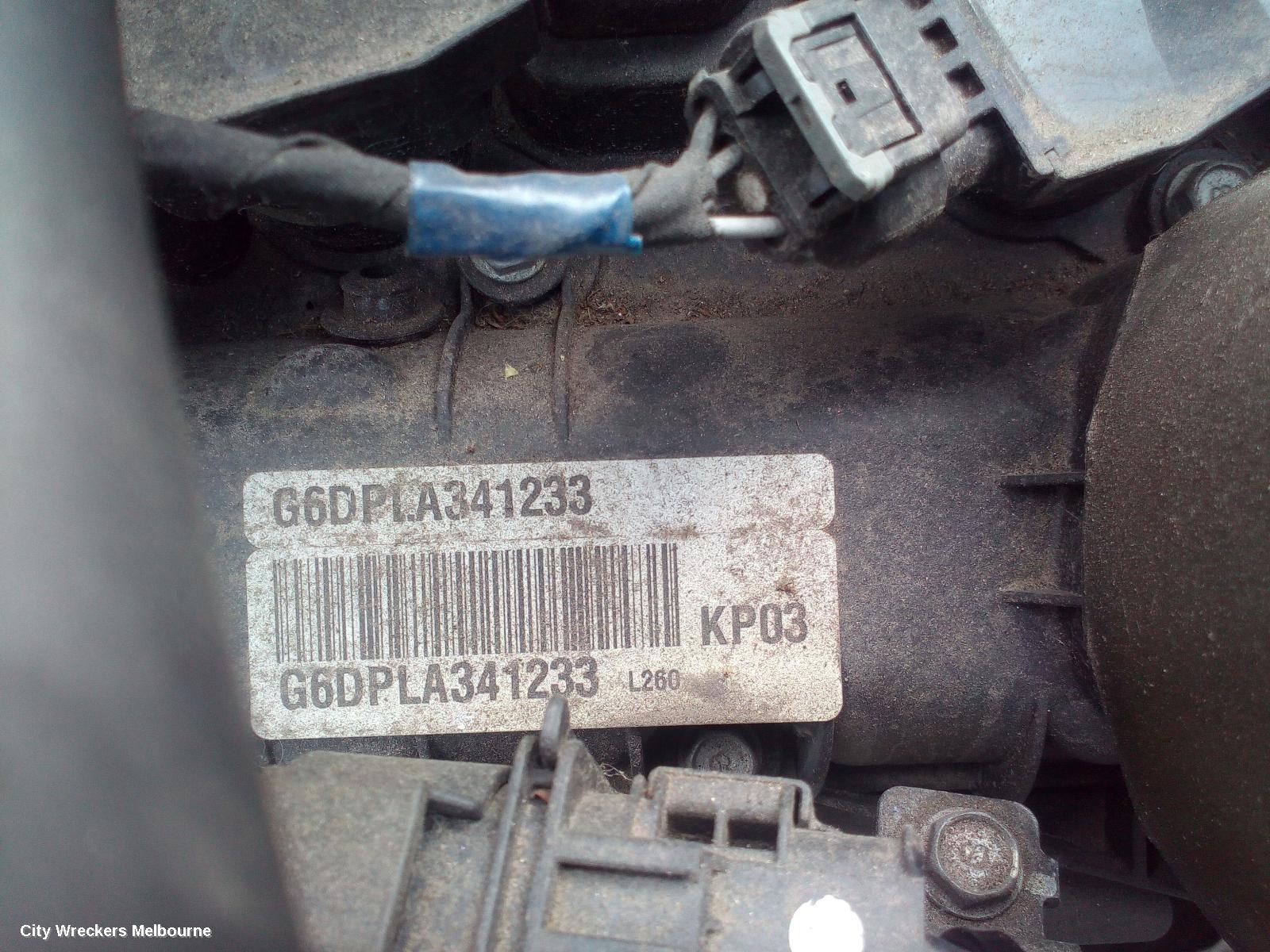 KIA STINGER ENGINE, PETROL, 3.3, G6DP, TWIN TURBO, CK, 06/2017 ONWARDS