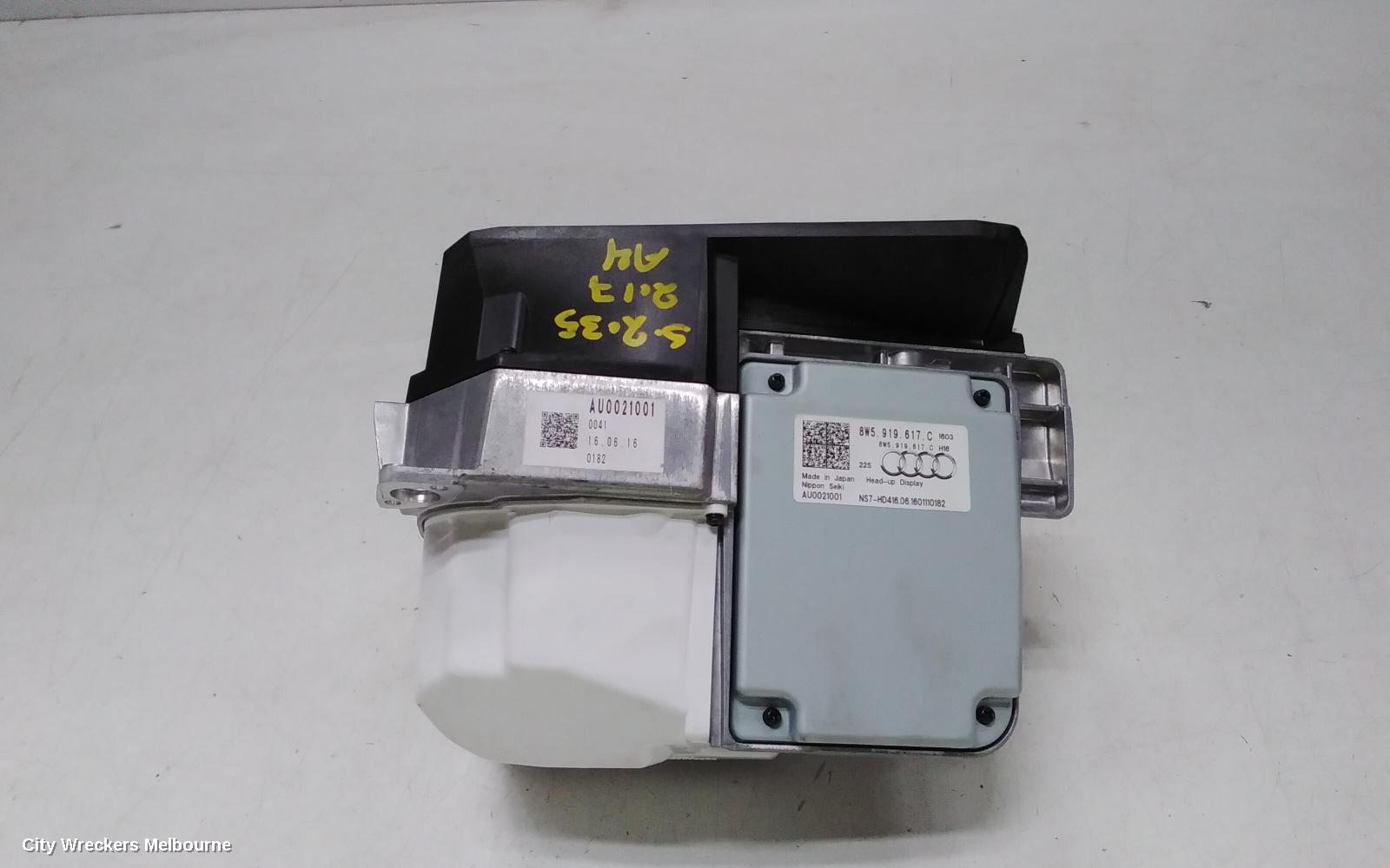 AUDI A4 INSTRUMENT CLUSTER, HEADS UP DISPLAY UNIT, B9 8W, 10/2015 ONWARDS