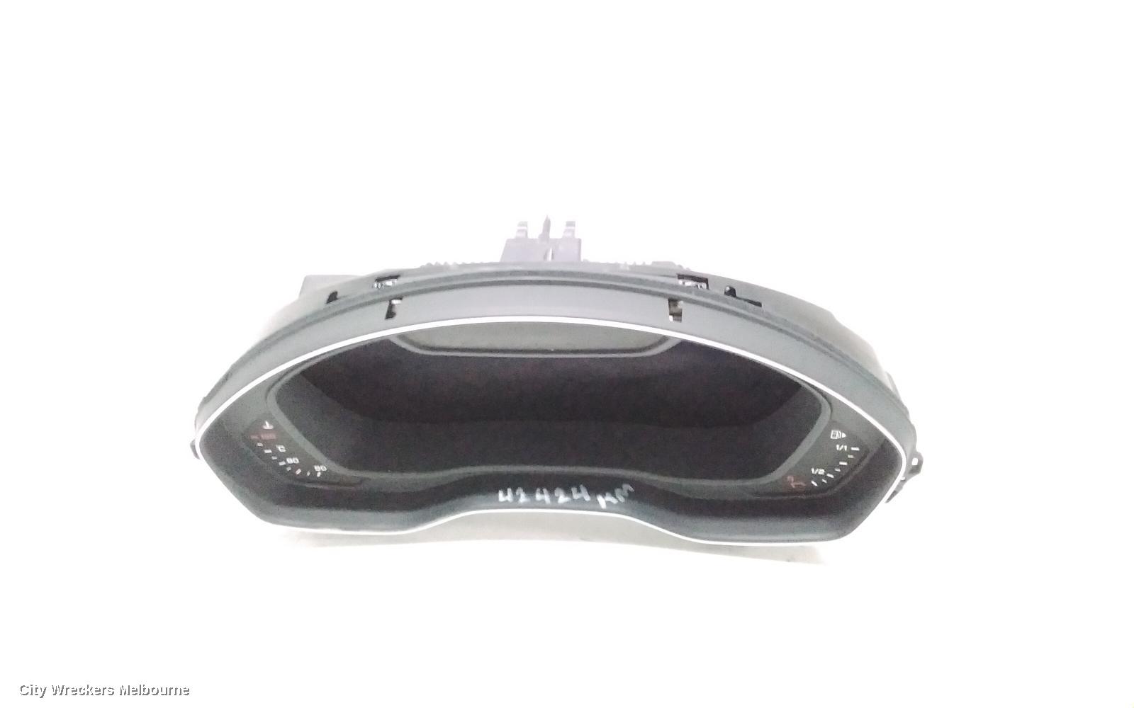 AUDI A4 INSTRUMENT CLUSTER, PETROL/DIESEL, W/ DIGITAL DIALS, B9 8W, 10/2015 ONWARDS