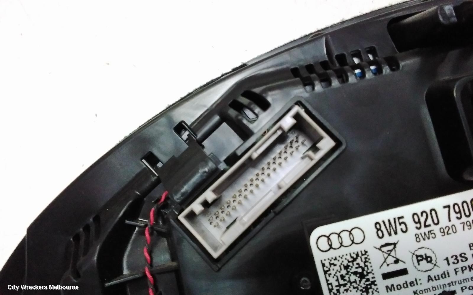 AUDI A4 INSTRUMENT CLUSTER, PETROL/DIESEL, W/ DIGITAL DIALS, B9 8W, 10/2015 ONWARDS
