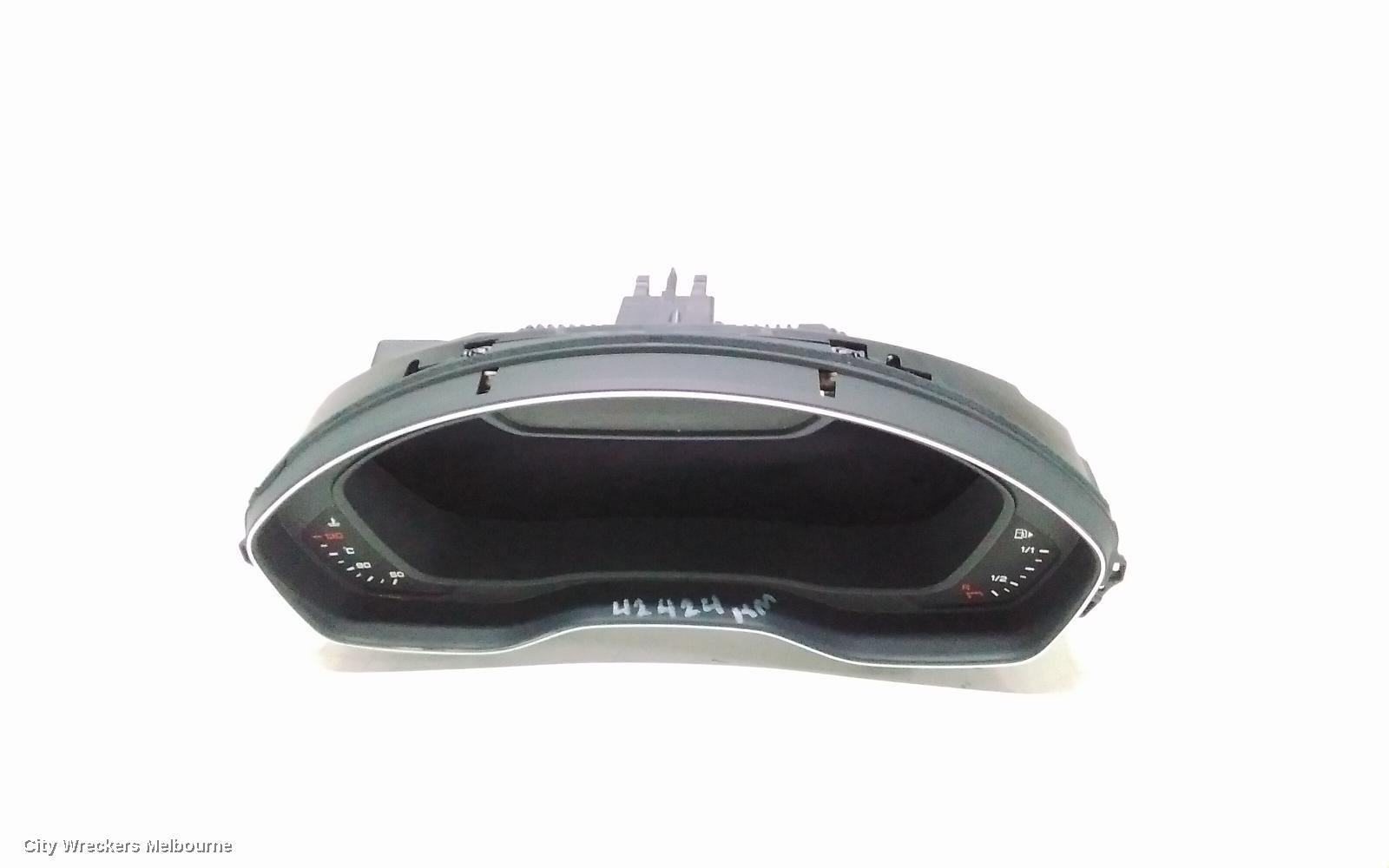 AUDI A4 INSTRUMENT CLUSTER, PETROL/DIESEL, W/ DIGITAL DIALS, B9 8W, 10/2015 ONWARDS