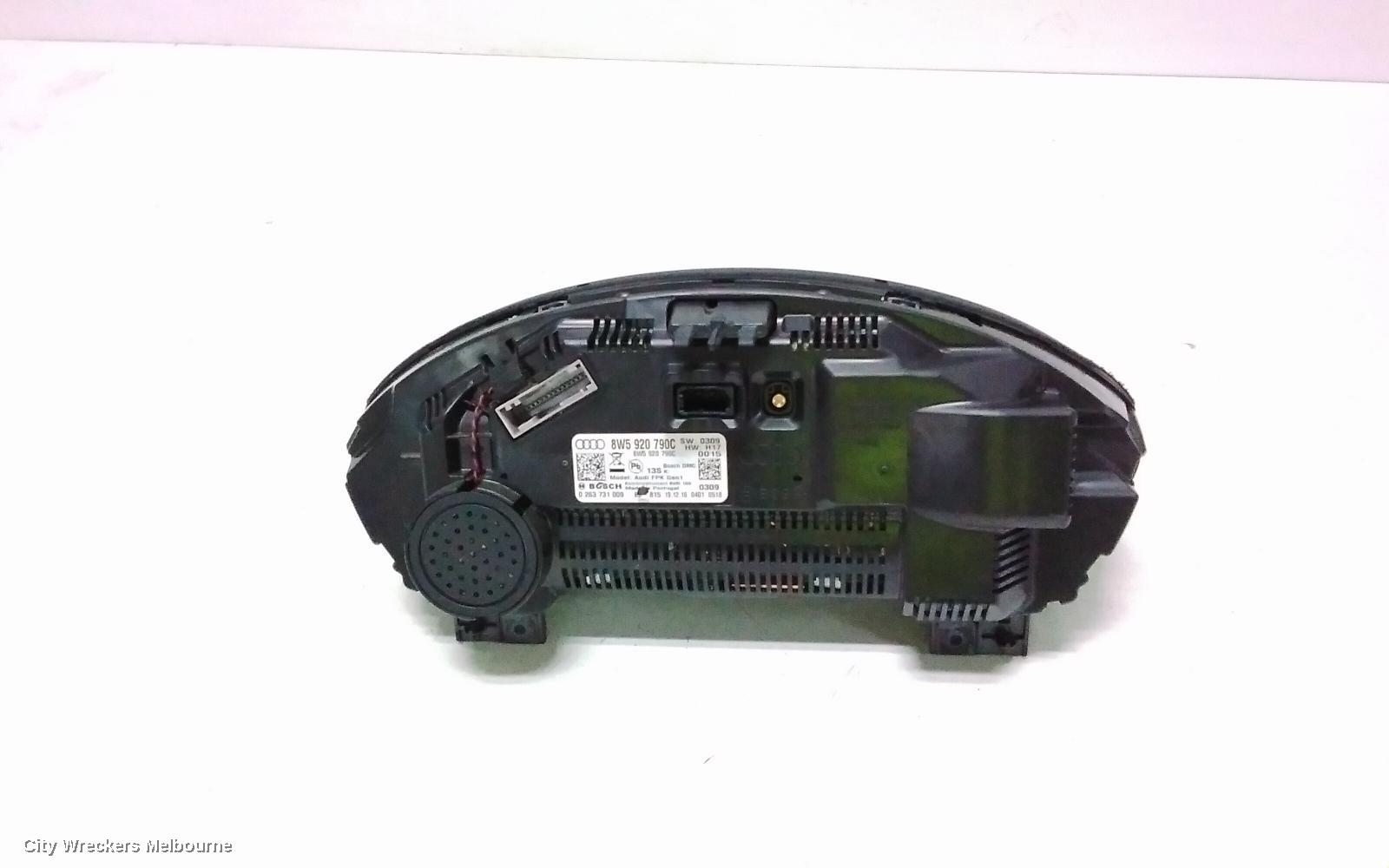 AUDI A4 INSTRUMENT CLUSTER, PETROL/DIESEL, W/ DIGITAL DIALS, B9 8W, 10/2015 ONWARDS