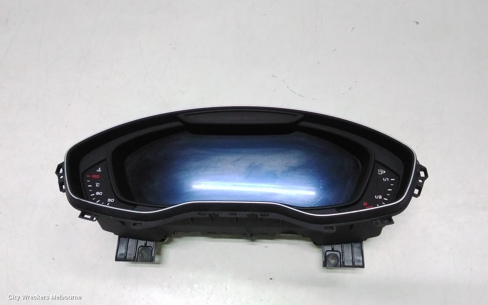 AUDI A4 INSTRUMENT CLUSTER, PETROL/DIESEL, W/ DIGITAL DIALS, B9 8W, 10/2015 ONWARDS