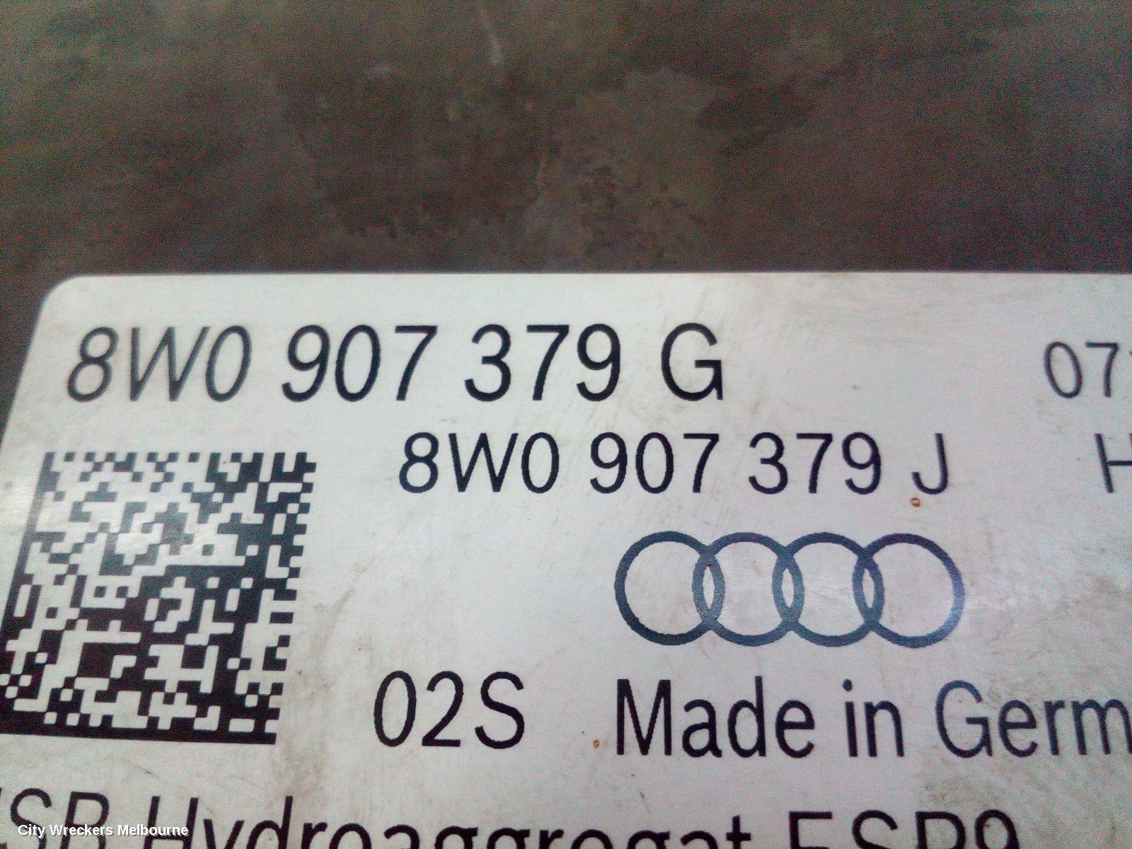 AUDI A4 ABS PUMP/MODULATOR, B9 8W, P/N 8W0907379G, 10/2015 ONWARDS