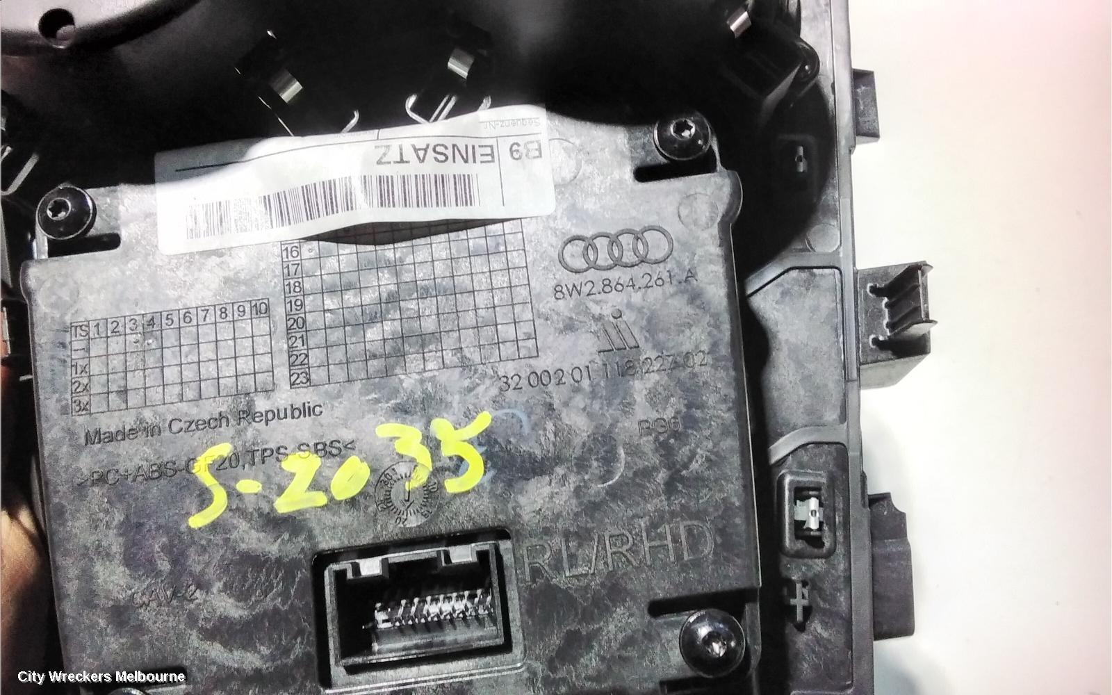 AUDI A4 RADIO/CD/DVD/SAT/TV, MMI CONTROLS, B9 8W, 10/2015 - 11/2020