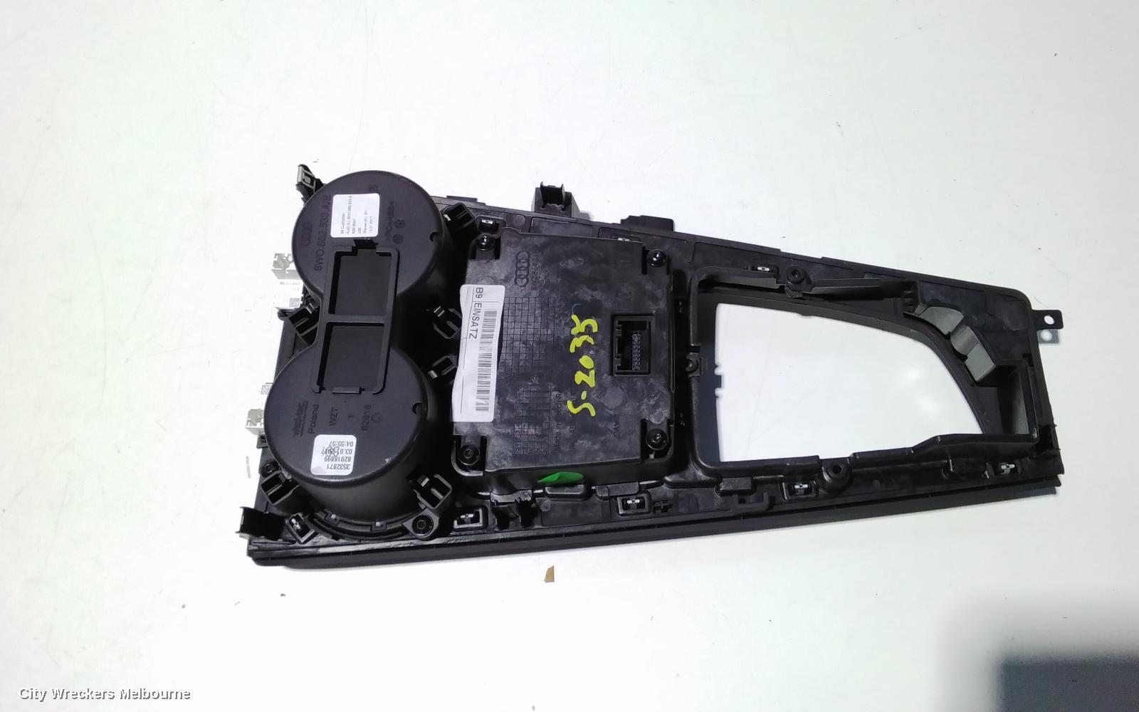 AUDI A4 RADIO/CD/DVD/SAT/TV, MMI CONTROLS, B9 8W, 10/2015 - 11/2020