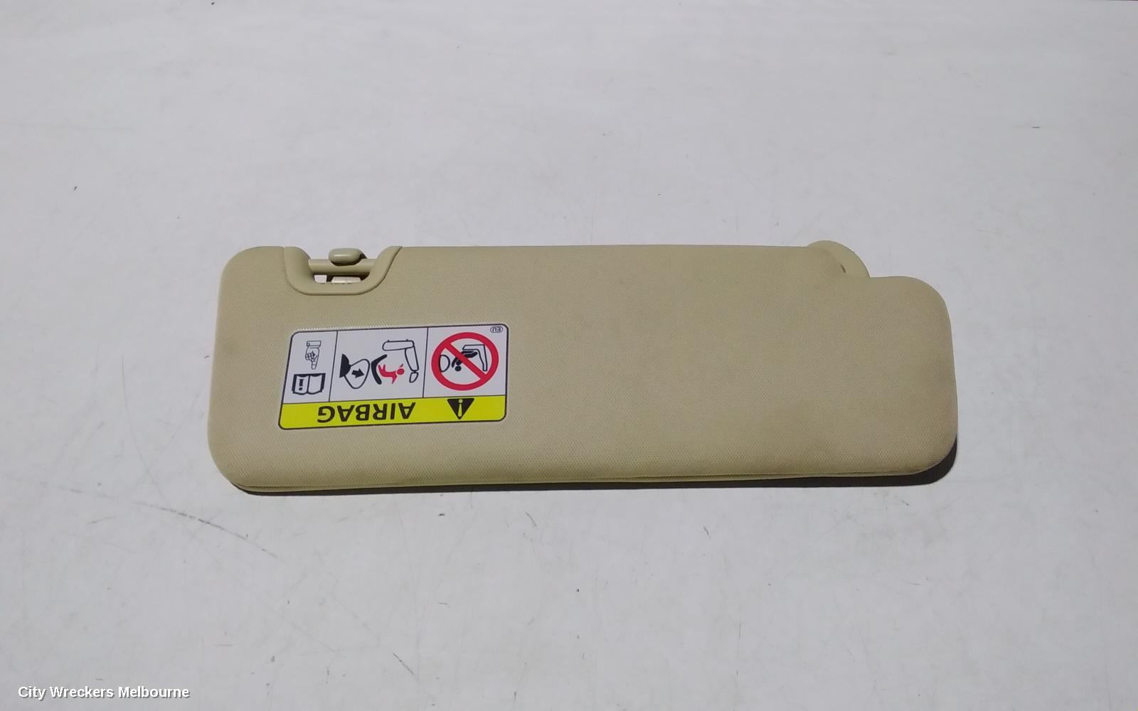 TOYOTA KLUGER SUNVISOR, GSU50/GSU55, LH SIDE, 03/2014 - 02/2021