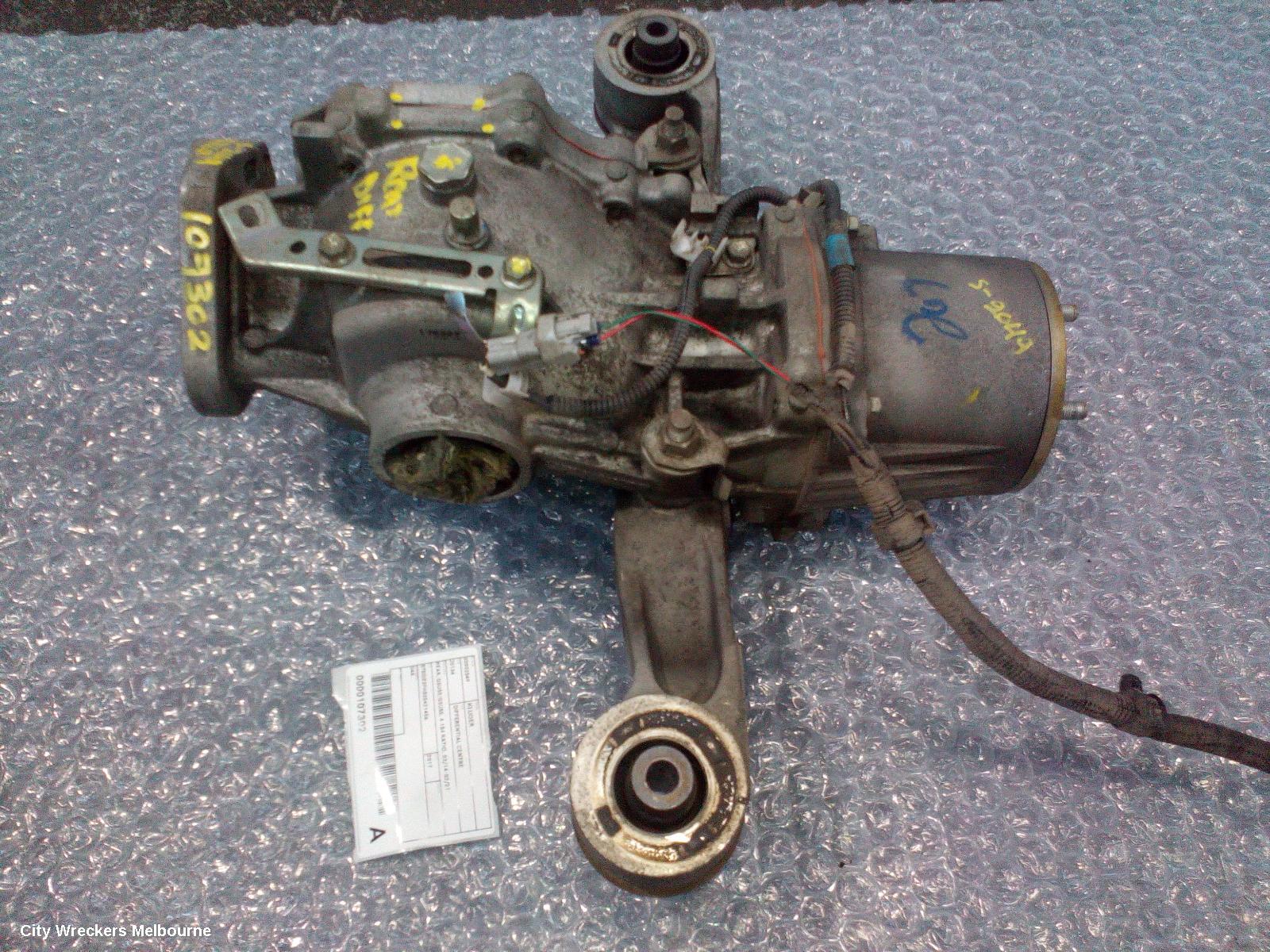 TOYOTA KLUGER DIFFERENTIAL CENTRE, REAR, GSU50/GSU55, 4.154 RATIO, 03/2014 - 02/2021