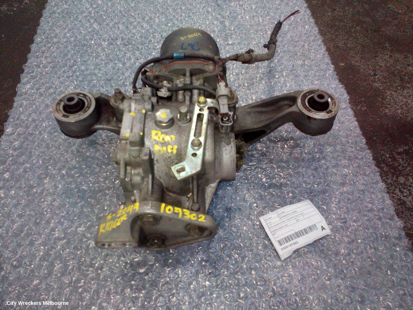 TOYOTA KLUGER DIFFERENTIAL CENTRE, REAR, GSU50/GSU55, 4.154 RATIO, 03/2014 - 02/2021