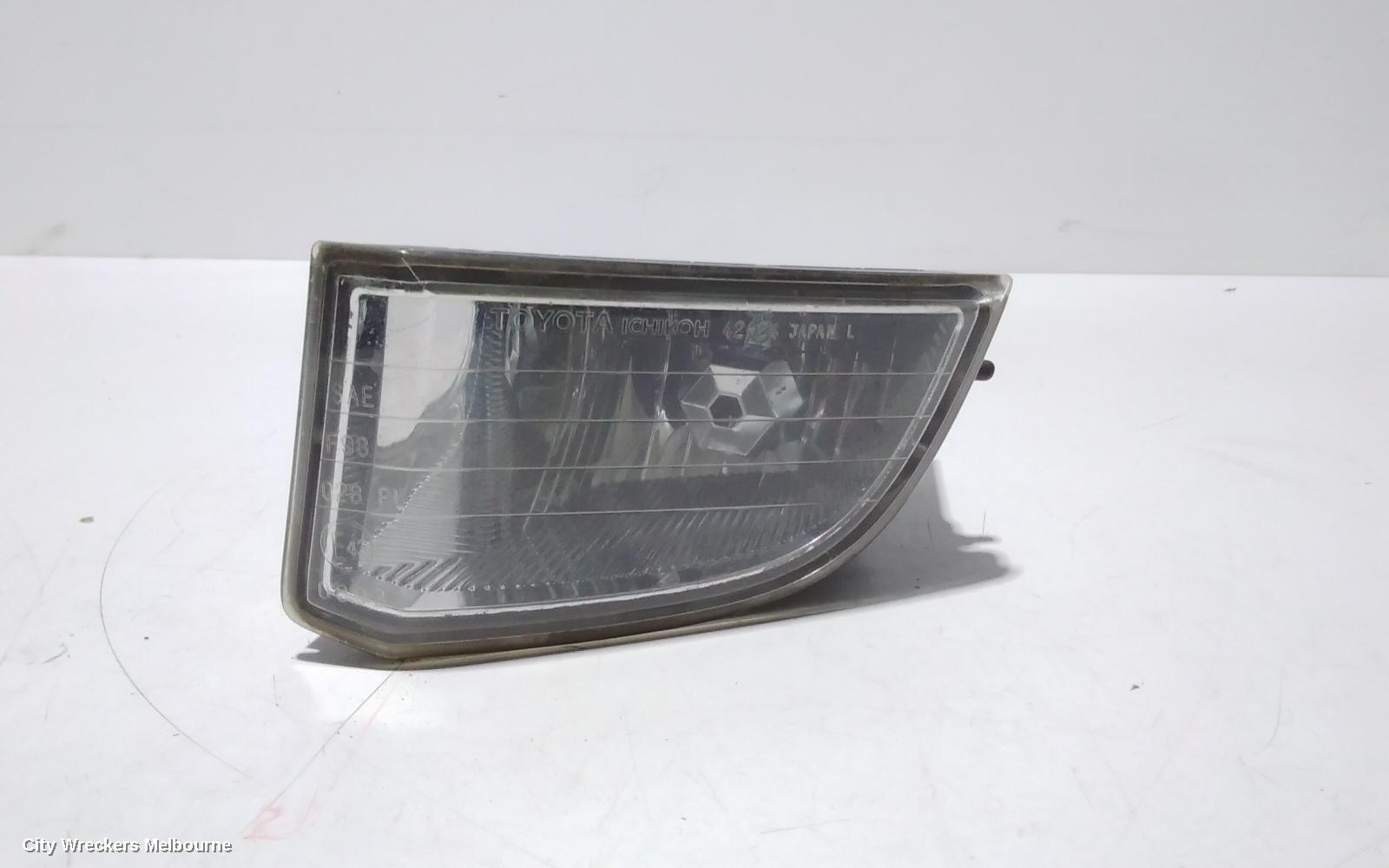 TOYOTA RAV4 LEFT INDICATOR/FOG/SIDE, BUMPER FOGLAMP, ACA2#R, CRUISER, LENS# 42-24, 07/2000 - 07/2003