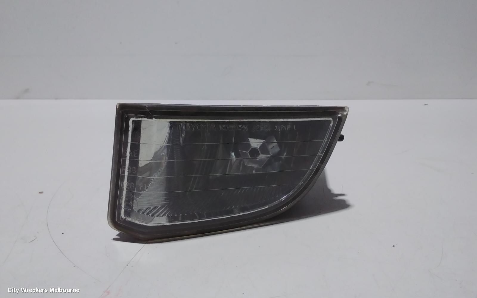 TOYOTA RAV4 LEFT INDICATOR/FOG/SIDE, BUMPER FOGLAMP, ACA2#R, CRUISER, LENS# 42-24, 07/2000 - 07/2003