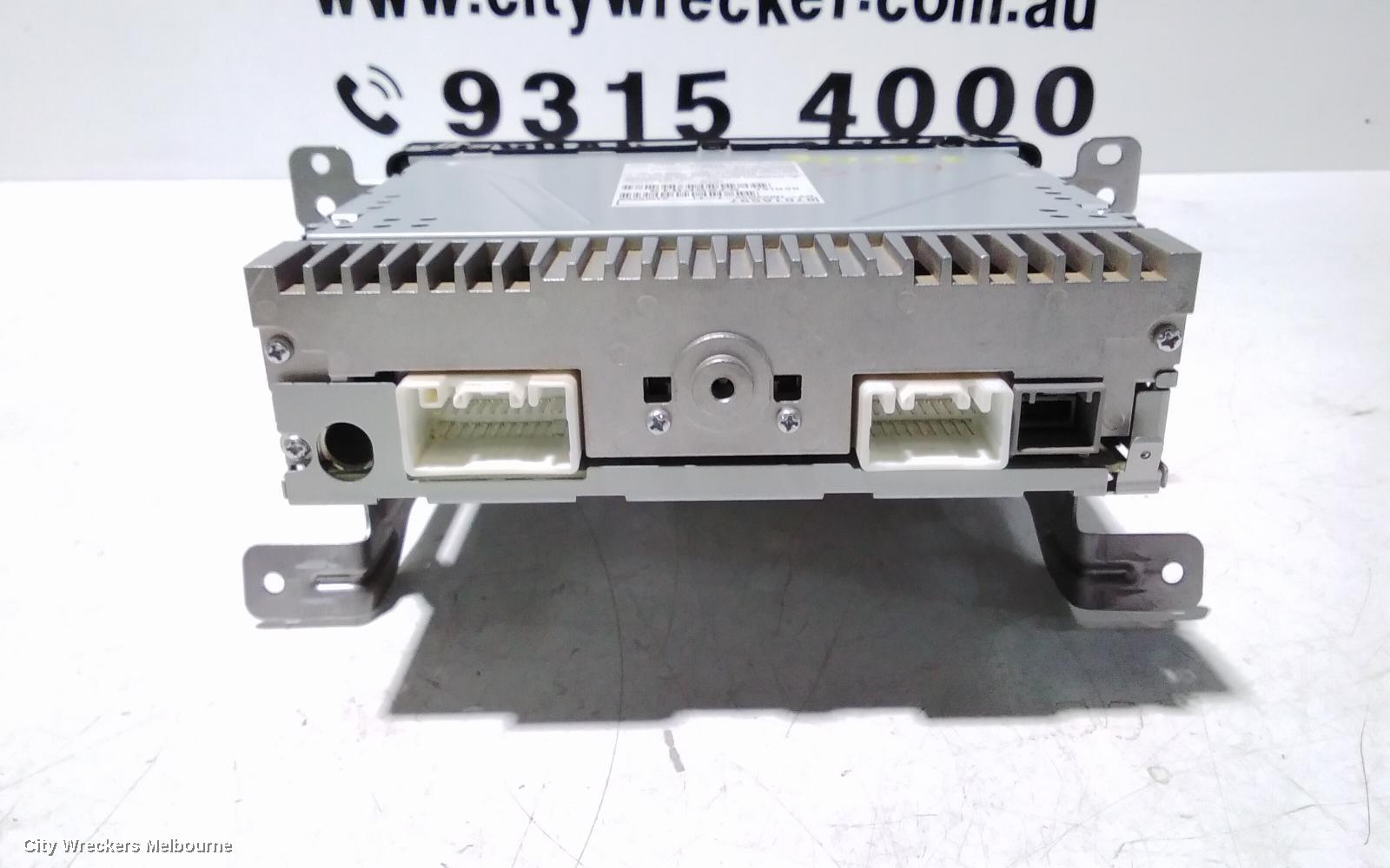 MITSUBISHI TRITON RADIO/CD/DVD/SAT/TV, RADIO/CD PLAYER, MQ, GLX, 04/2015 - 12/2016