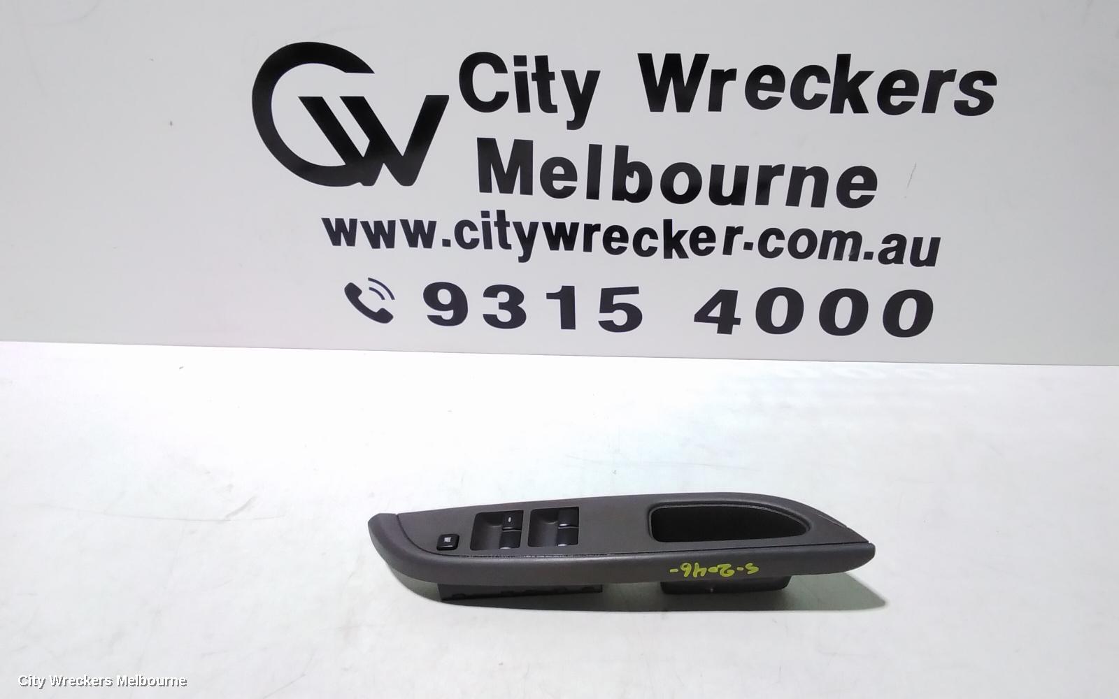 MITSUBISHI TRITON PWR DR WIND SWITCH, RH FRONT (MASTER SWITCH), 2 DOOR SWITCH TYPE, MQ-MR, 04/2015 ONWARDS