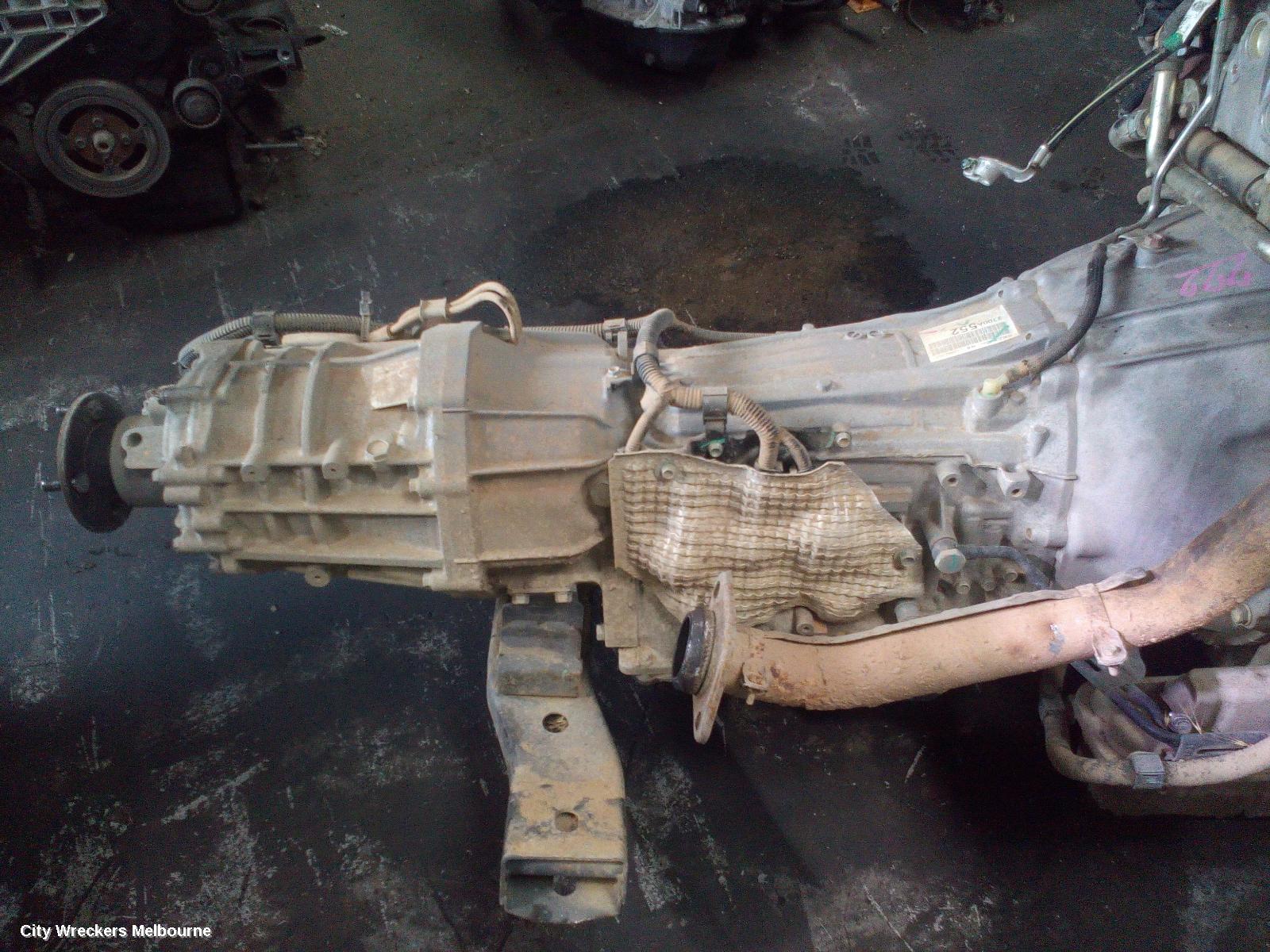 MITSUBISHI TRITON TRANS/GEARBOX, AUTO, 4WD, DIESEL, 2.4, 4N15, 6 SPEED (V6AWH TRANS CODE), W/ TRANSFER CASE, EASY SELECT 4WD TYPE, MR, 11/2018 - 10/2023