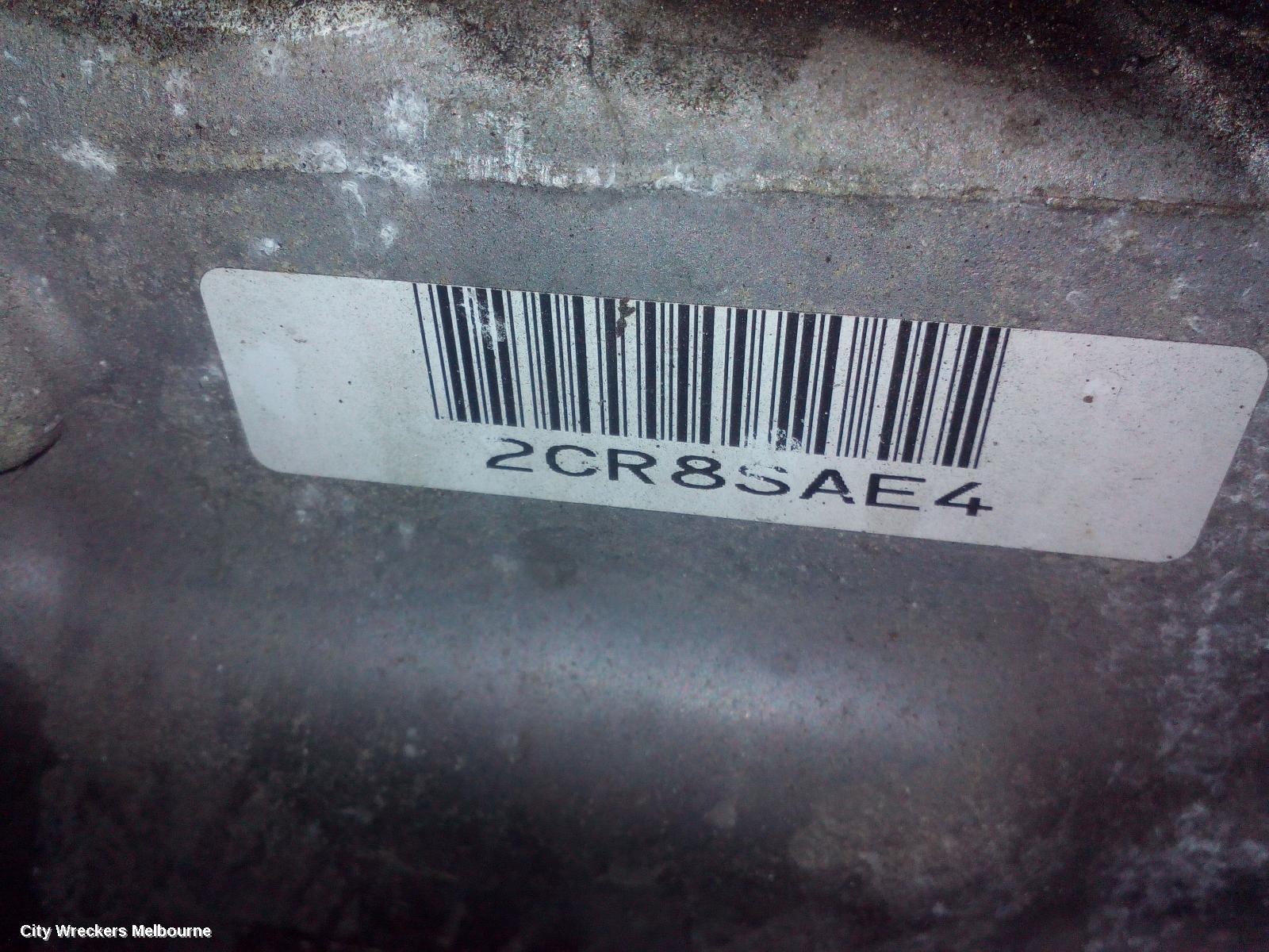 HONDA ACCORD TRANS/GEARBOX, AUTO, 2.4, K24Z3, 8TH GEN, EURO (VIN JHMCU), 06/2008 - 12/2015
