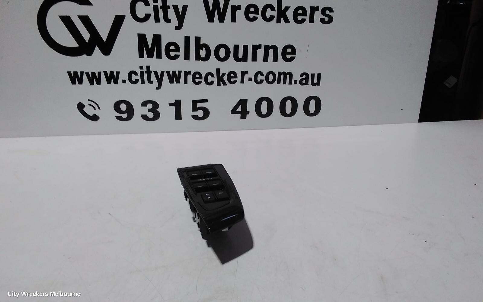HONDA ACCORD PWR DR WIND SWITCH, RH FRONT (MASTER SWITCH), 8TH GEN, EURO (VIN JHMCU), LUXURY, 07/2011 ONWARDS