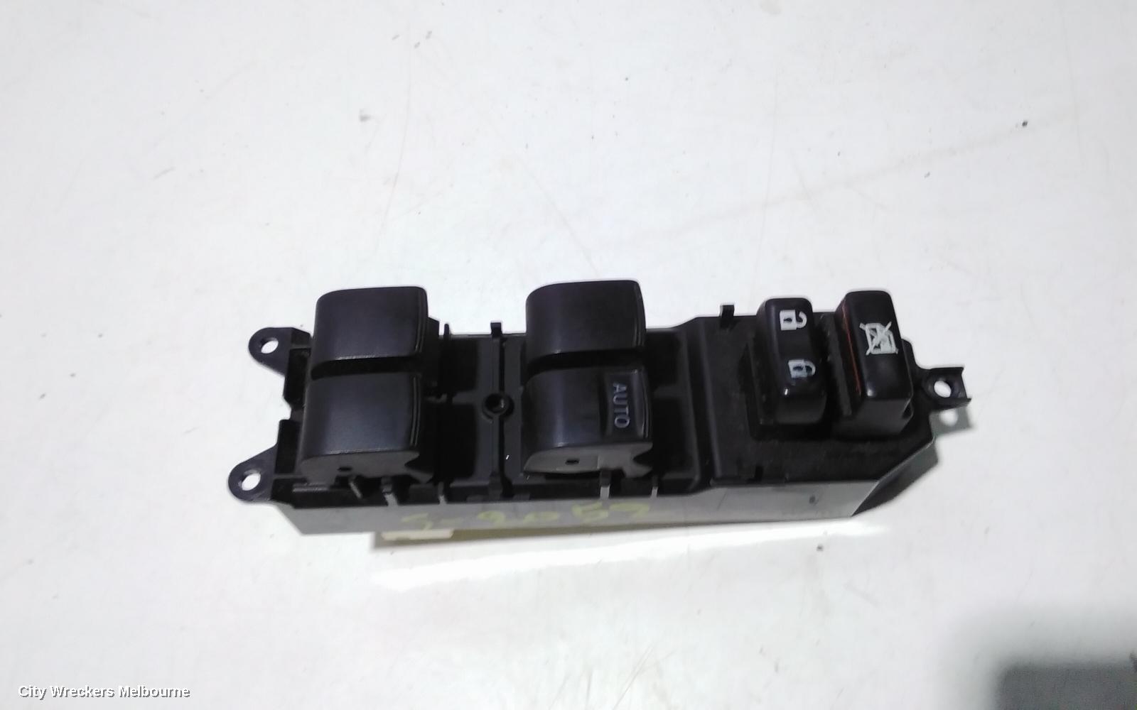 TOYOTA AURION PWR DR WIND SWITCH, RH FRONT (MASTER SWITCH), GSV40R, 10/2006 - 03/2012