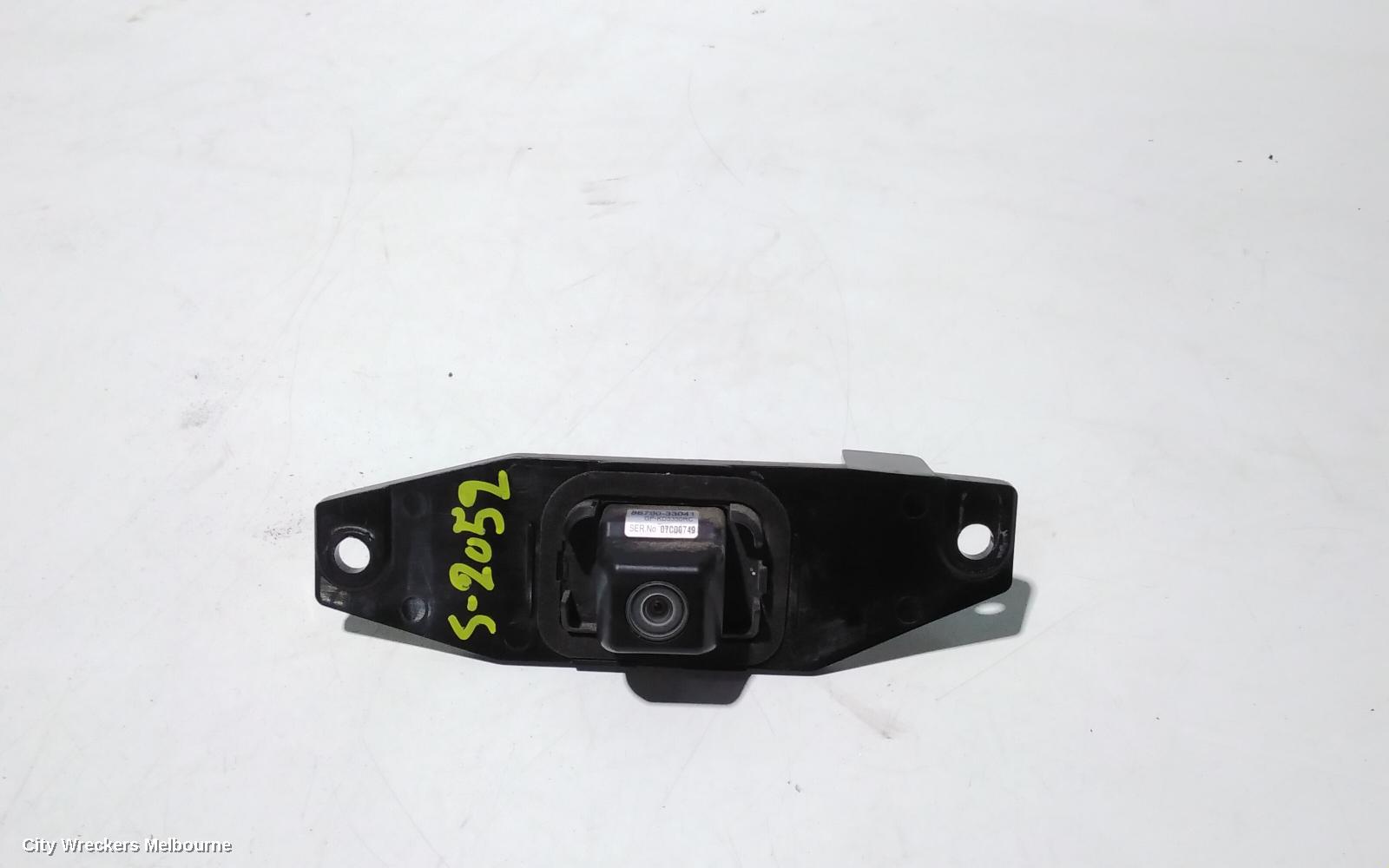 TOYOTA AURION REVERSE CAMERA, REVERSE CAMERA, GSV40R, 10/2006 - 03/2012