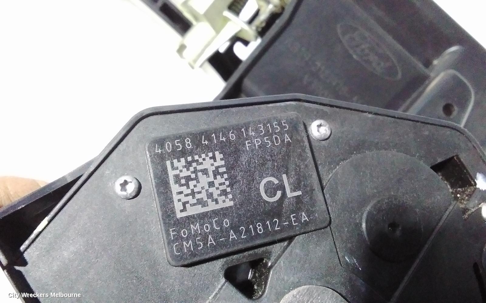 FORD RANGER DOOR/BOOT/GATE LOCK, RIGHT FRONT DOOR LOCK, SINGLE/EXTRA/DUAL CAB, PX, 06/2015 ONWARDS