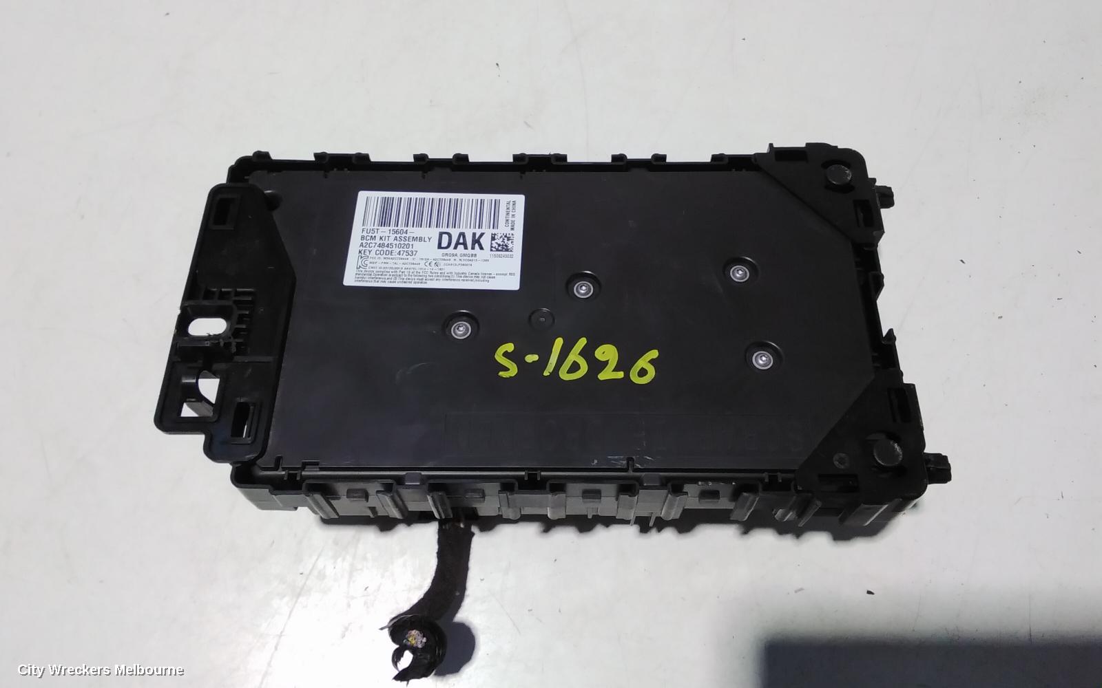 FORD RANGER FUSE BOX, UNDER DASH FUSE IS THE BCM***USE ECU PART TYPE***