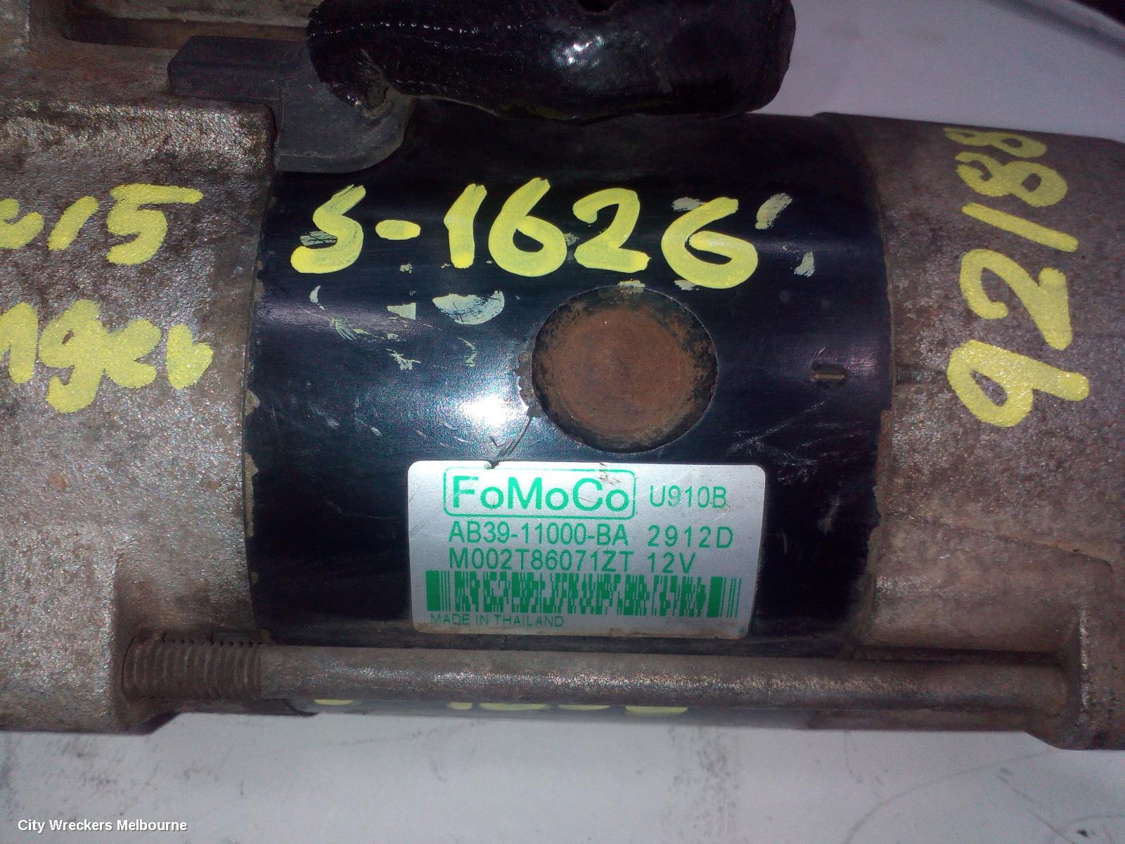 FORD RANGER STARTER, DIESEL, 3.2, AUTO/MANUAL T/M, PX SERIES 1-3, 06/2011 - 04/2022