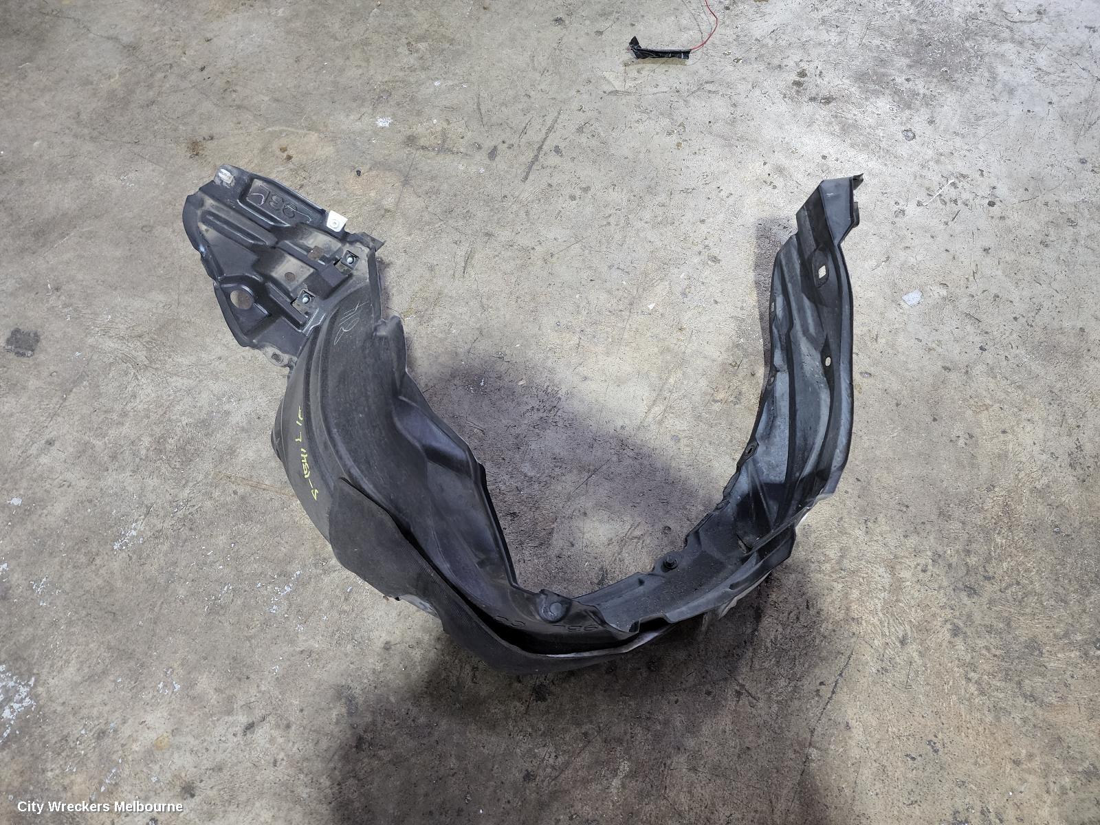 TOYOTA PRIUS LEFT GUARD LINER, NHP10R, PRIUS C, 02/2015 - 05/2017