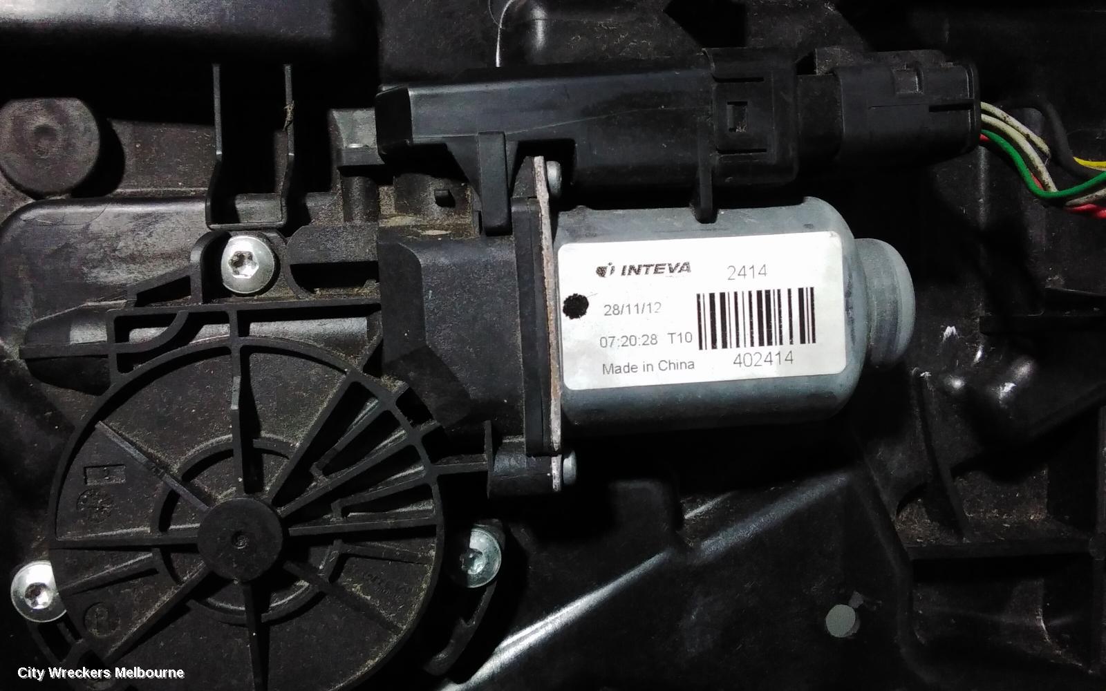 KIA OPTIMA RIGHT FRONT WINDOW REG/MOTOR, TF, 01/2011 - 08/2013