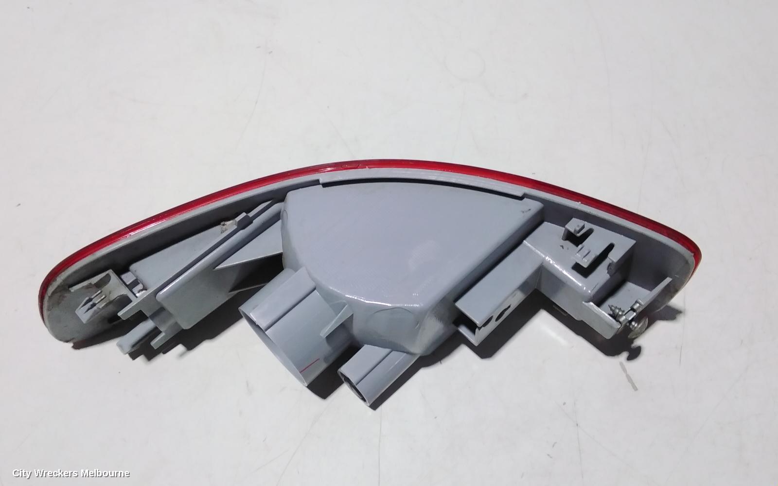 MITSUBISHI OUTLANDER LEFT TAILLIGHT, BUMPER REFLECTOR, ZG-ZH, 11/2006 - 10/2012