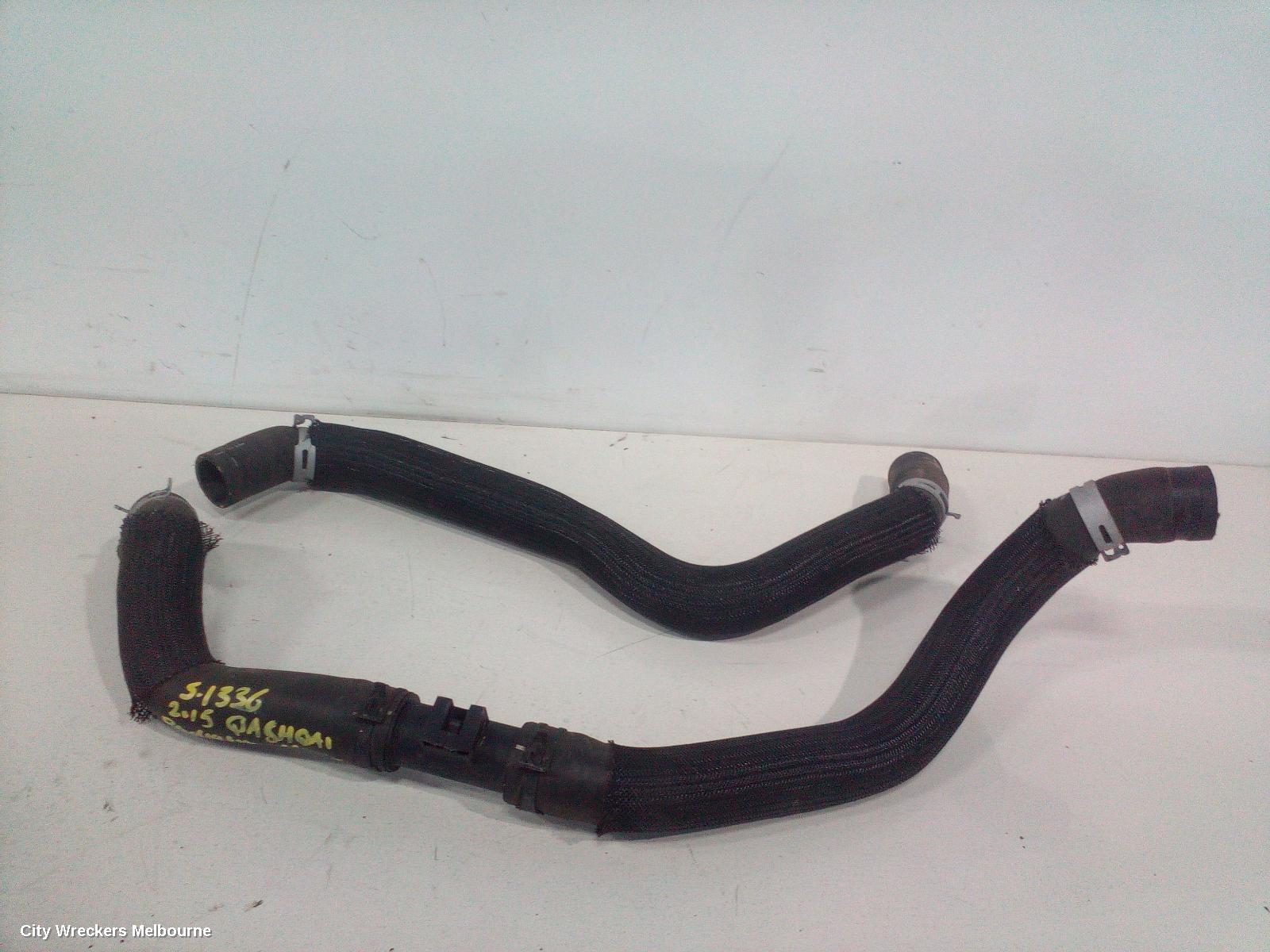 NISSAN QASHQAI WATER PIPES/OUTLETS, J11, 12/2013 - 07/2021