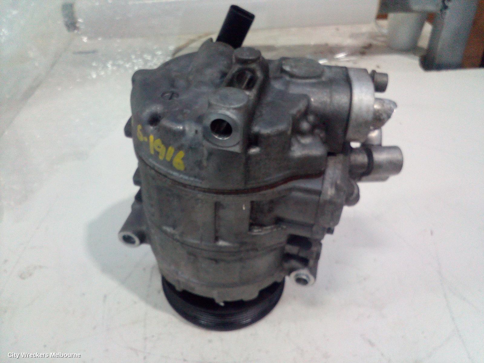 VOLKSWAGEN TIGUAN A/C COMPRESSOR, 5N, PETROL, DENSO BRAND (7SEU17C), 05/2008 - 08/2016