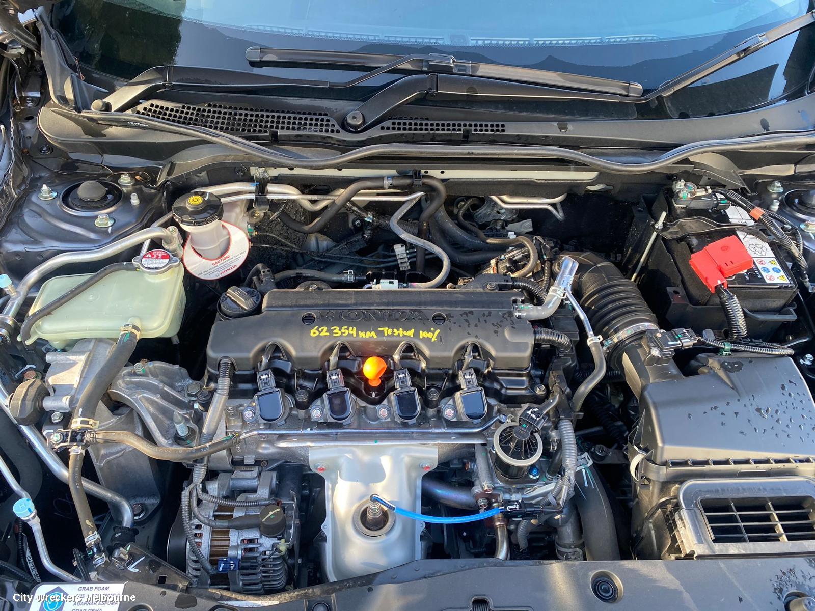 HONDA CIVIC ENGINE, PETROL, 1.8, 10TH GEN, 05/2016 - 08/2021