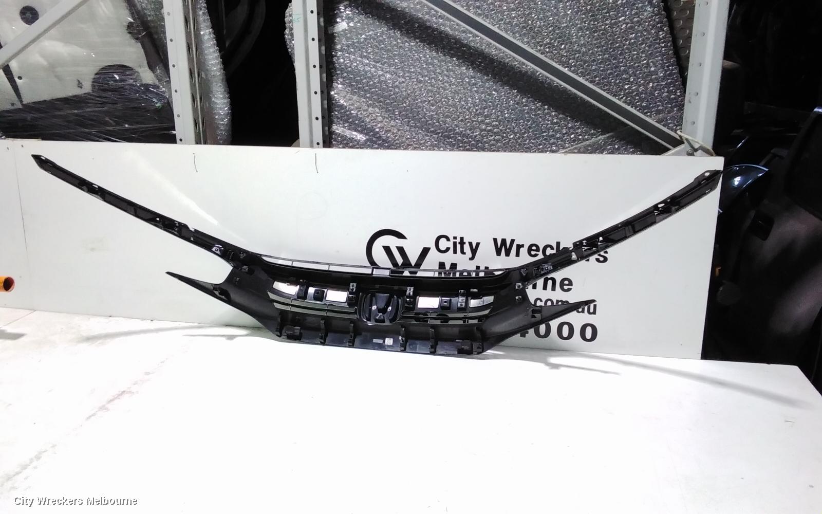 HONDA CIVIC GRILLE, RADIATOR GRILLE, 10TH GEN, SEDAN, VTI-S/VTI-L/VTI-LX, 05/2016 - 08/2021