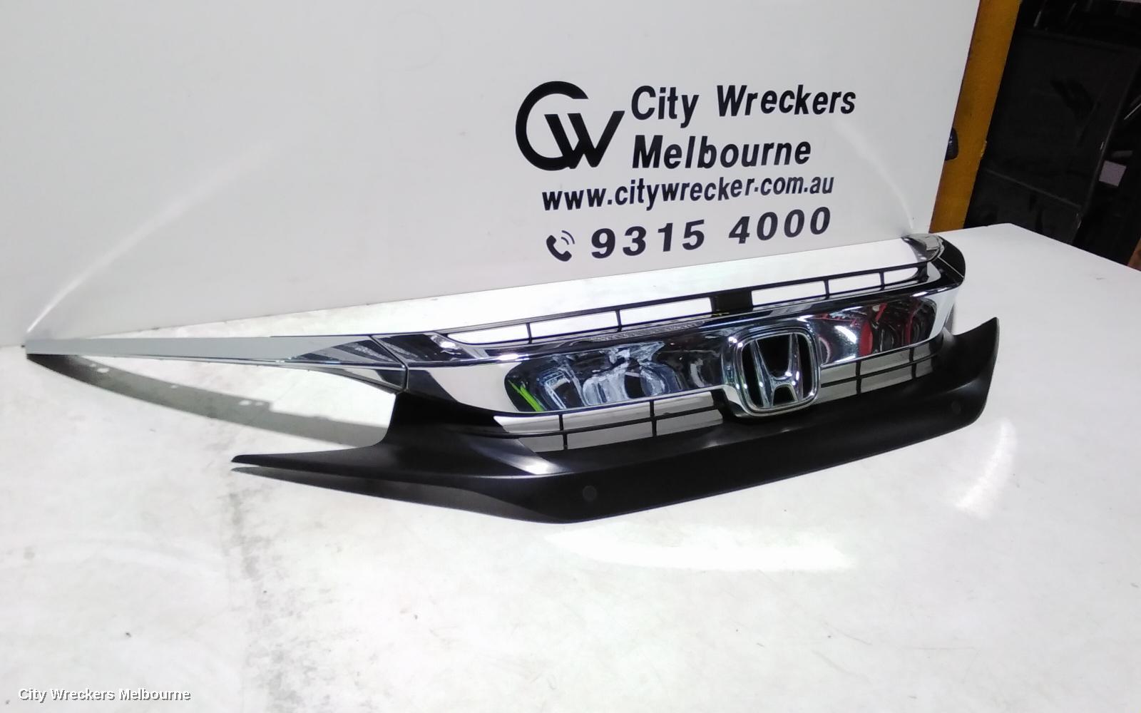 HONDA CIVIC GRILLE, RADIATOR GRILLE, 10TH GEN, SEDAN, VTI-S/VTI-L/VTI-LX, 05/2016 - 08/2021