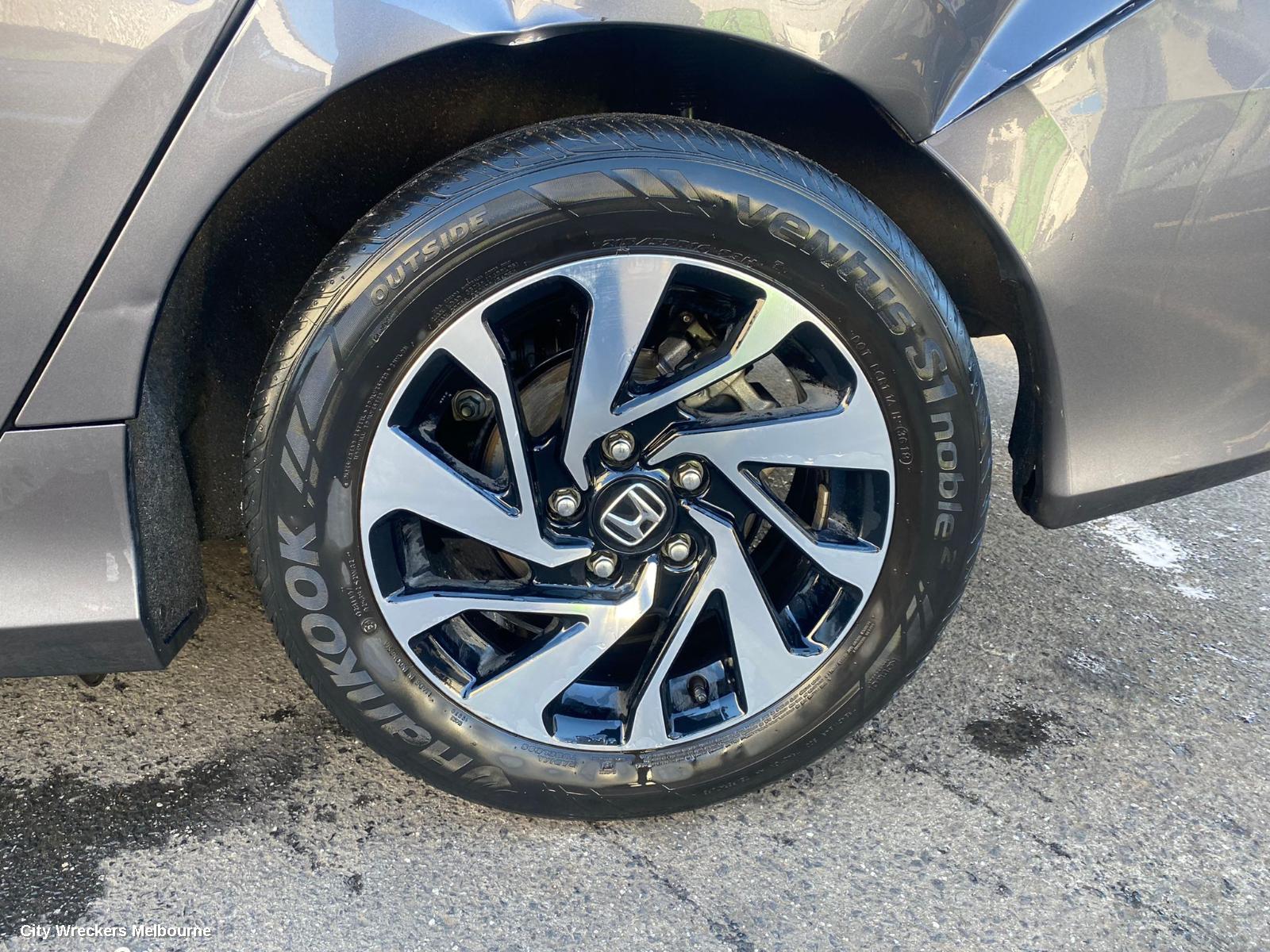 HONDA CIVIC WHEEL MAG, FACTORY, 16X7IN, VTI-S, 10TH GEN, 05/2016 - 08/2021