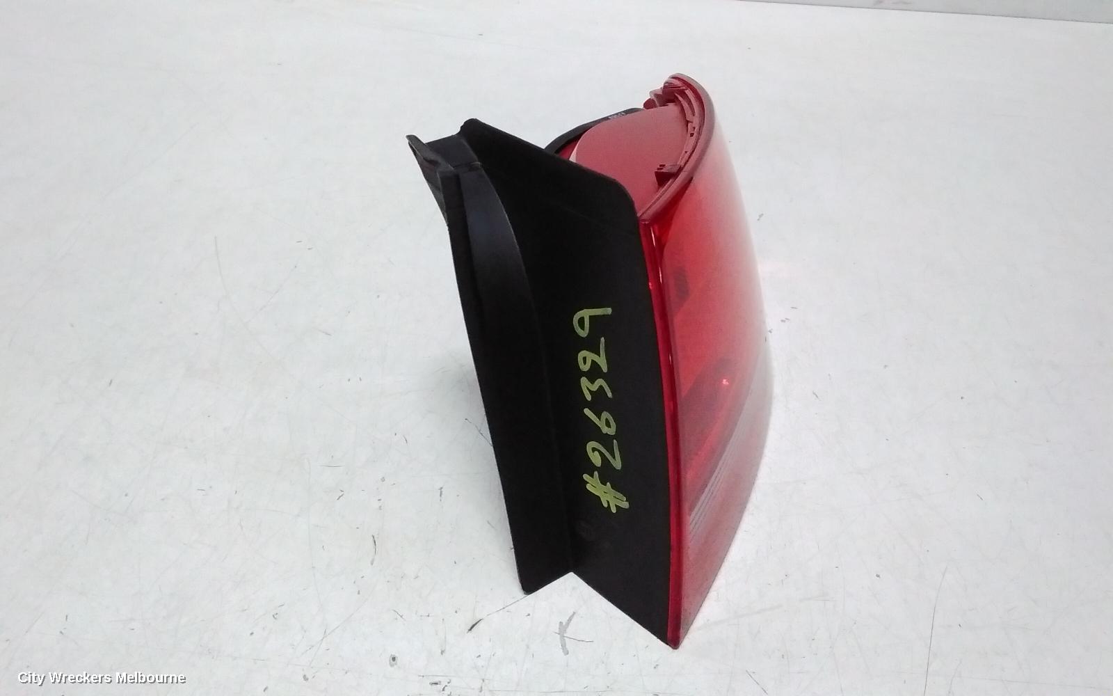 AUDI A4 RIGHT TAILLIGHT, B8 8K (A4), SEDAN, STANDARD TYPE, 02/2008 - 06/2012