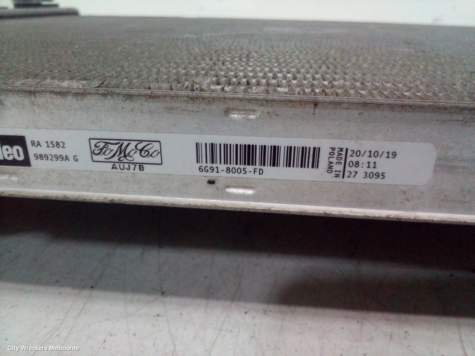FORD MONDEO RADIATOR, AUTO, PETROL, 2.0/2.3, MA-MC, 10/2007 - 12/2014