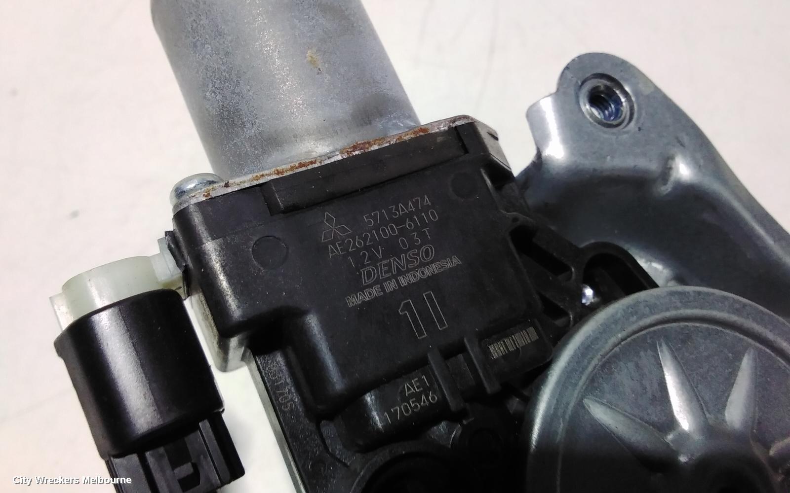 MITSUBISHI TRITON LEFT REAR WND REG/MOTOR, MQ-MR, 03/2015 - 10/2023