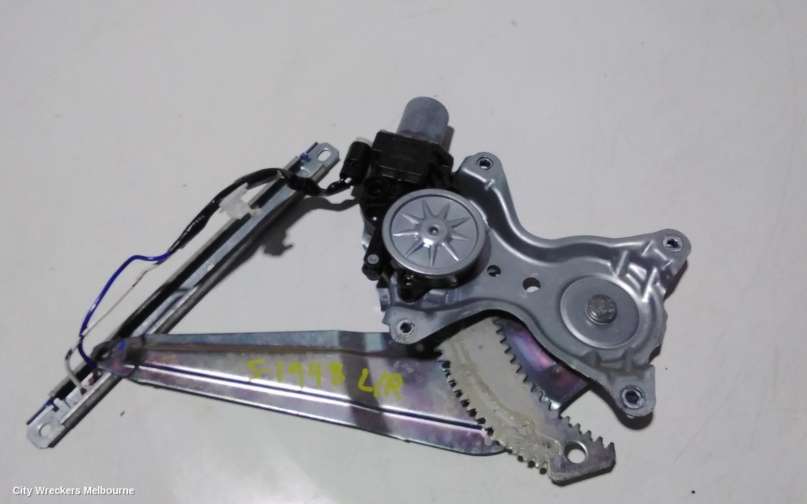 MITSUBISHI TRITON LEFT REAR WND REG/MOTOR, MQ-MR, 03/2015 - 10/2023