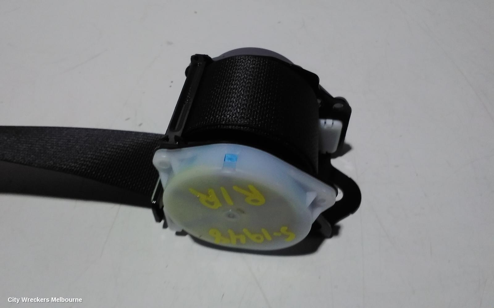 MITSUBISHI TRITON SEATBELT/STALK, RH REAR, SEAT BELT ONLY, DUAL CAB, MQ-MR, 04/2015 ONWARDS