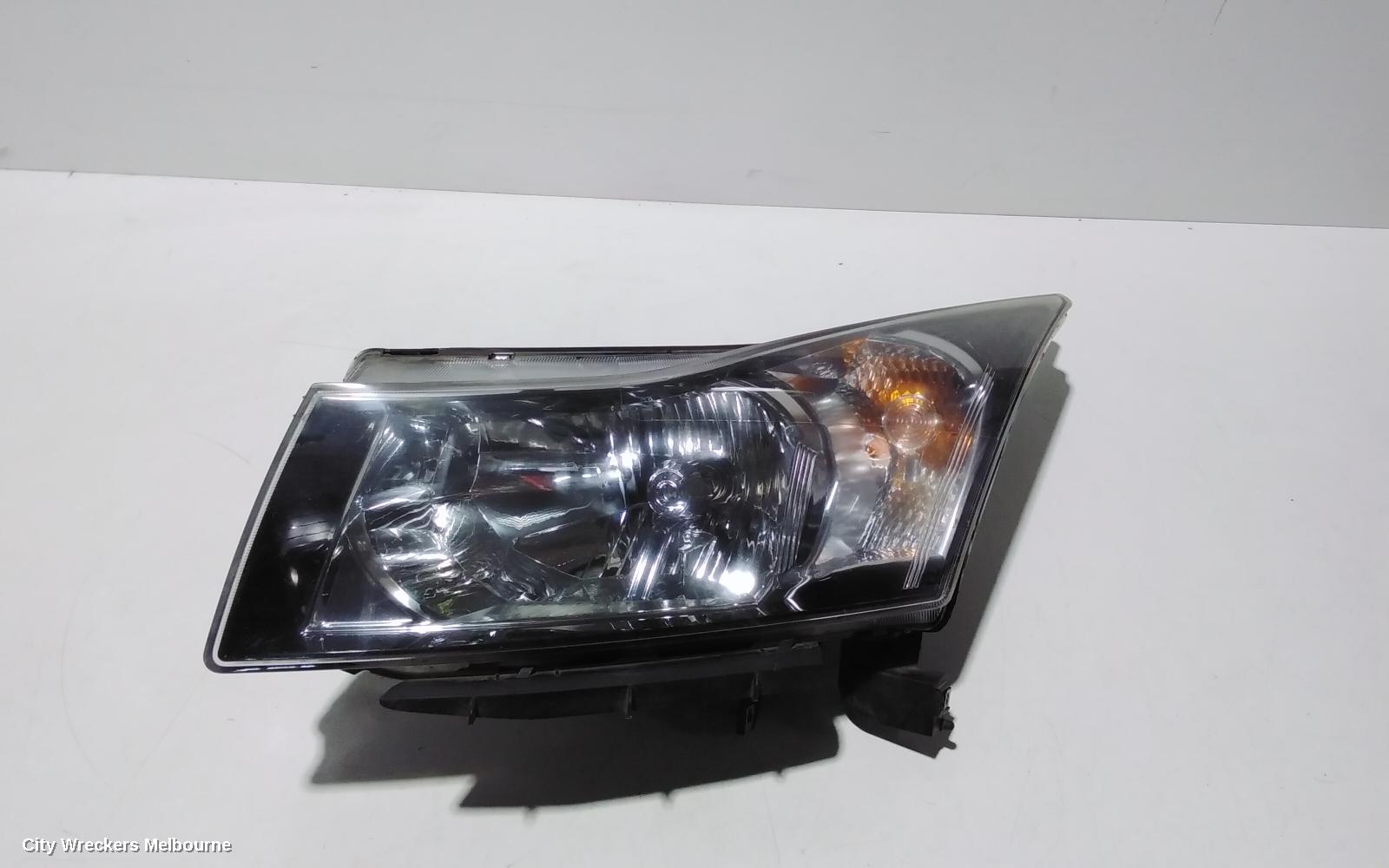 HOLDEN CRUZE LEFT HEADLAMP, JG, 03/2009 - 02/2011