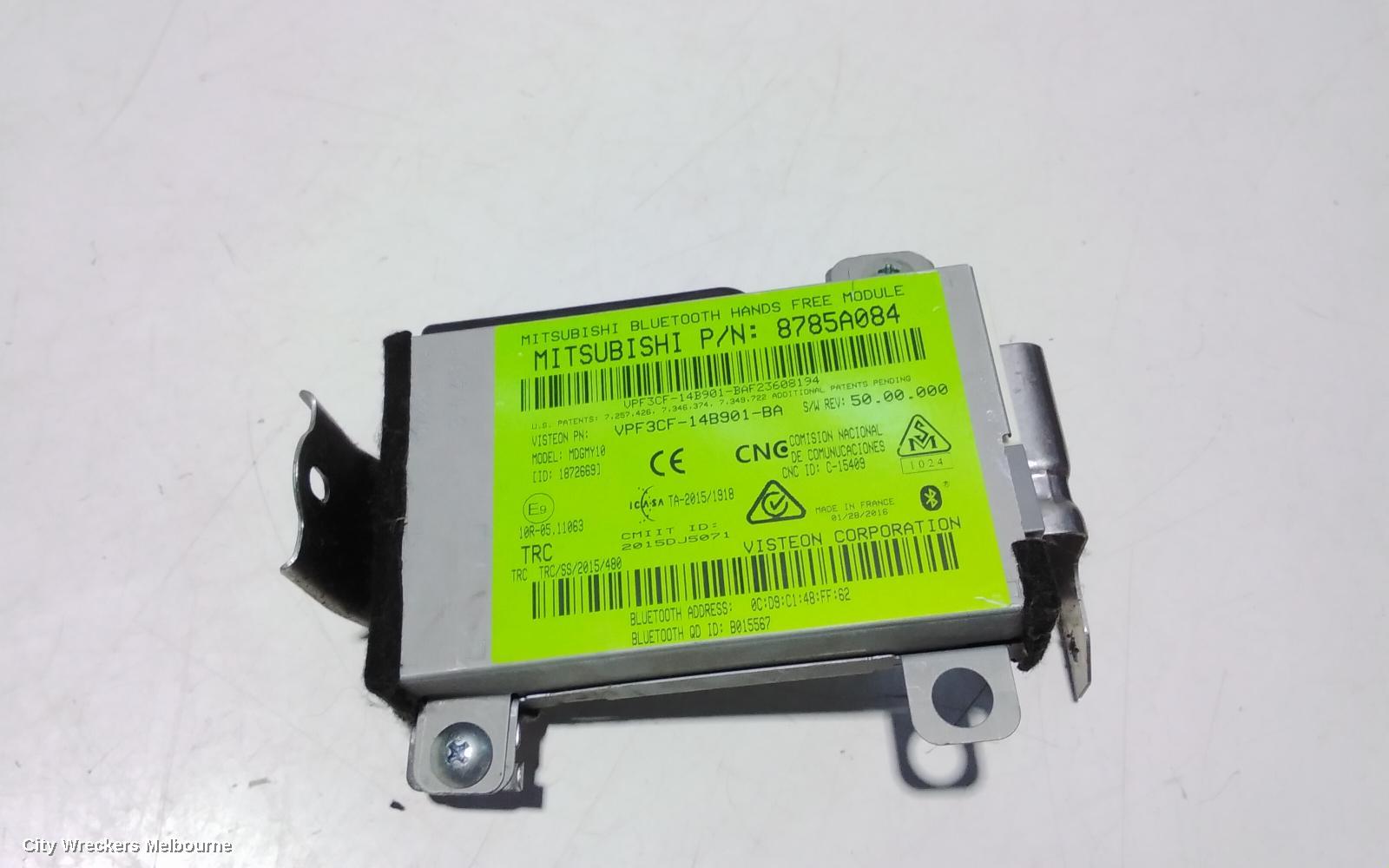 MITSUBISHI TRITON, MQ-MR, 03/2015 - 10/2023, 8785A084  BLUETOOTH-FREISPRECH-STEUERGERÄT : 92345